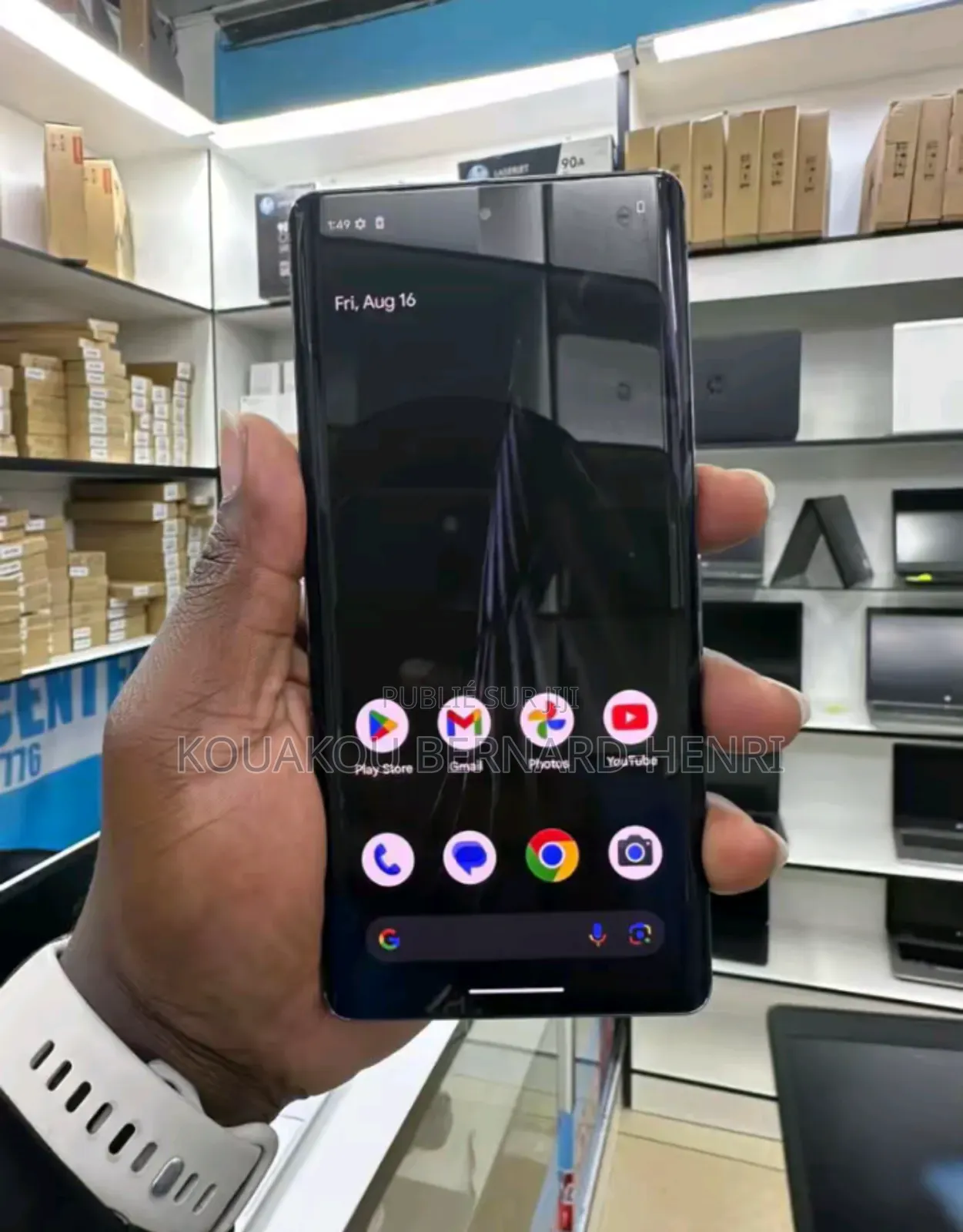 Nouveau Google Pixel 7 Pro 128 GB Noir