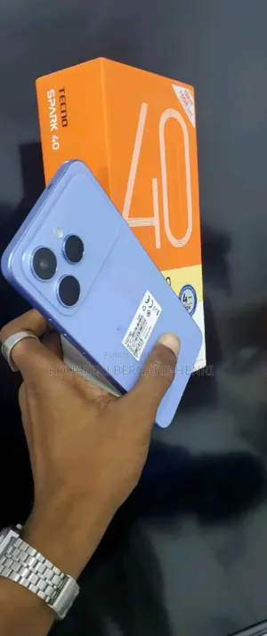 Nouveau Tecno Spark 40 128 GB Bleu