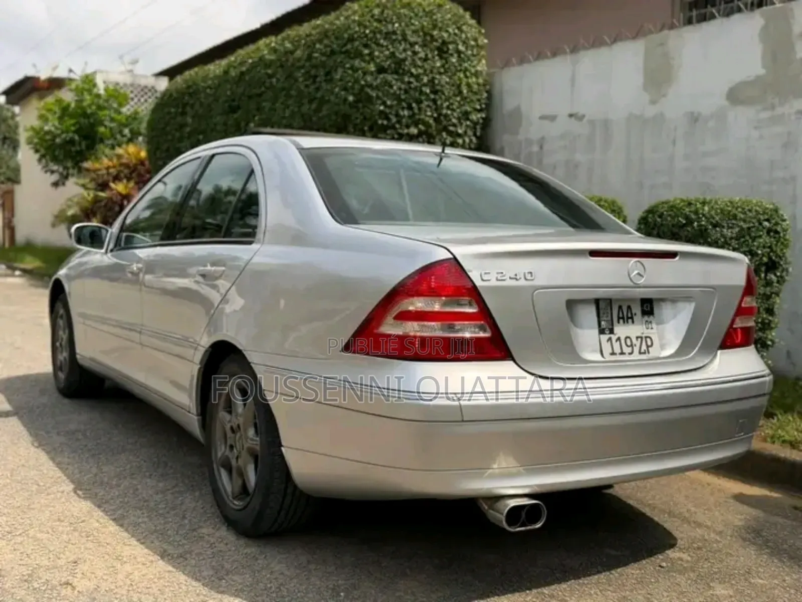 Mercedes-Benz C240 2.6 RWD 2002 Gris