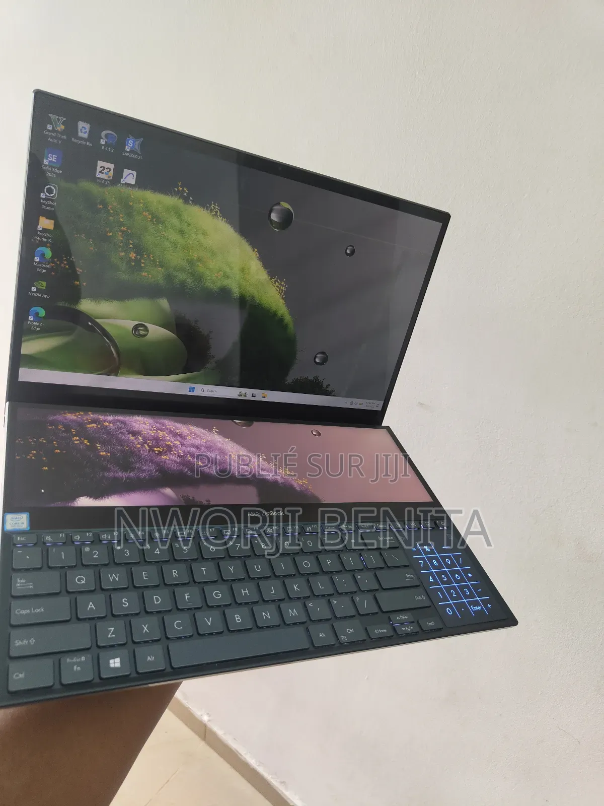 Ordinateur portable Asus ZenBook Pro 15 UX580GE 32GB Nvidia SSD 1T