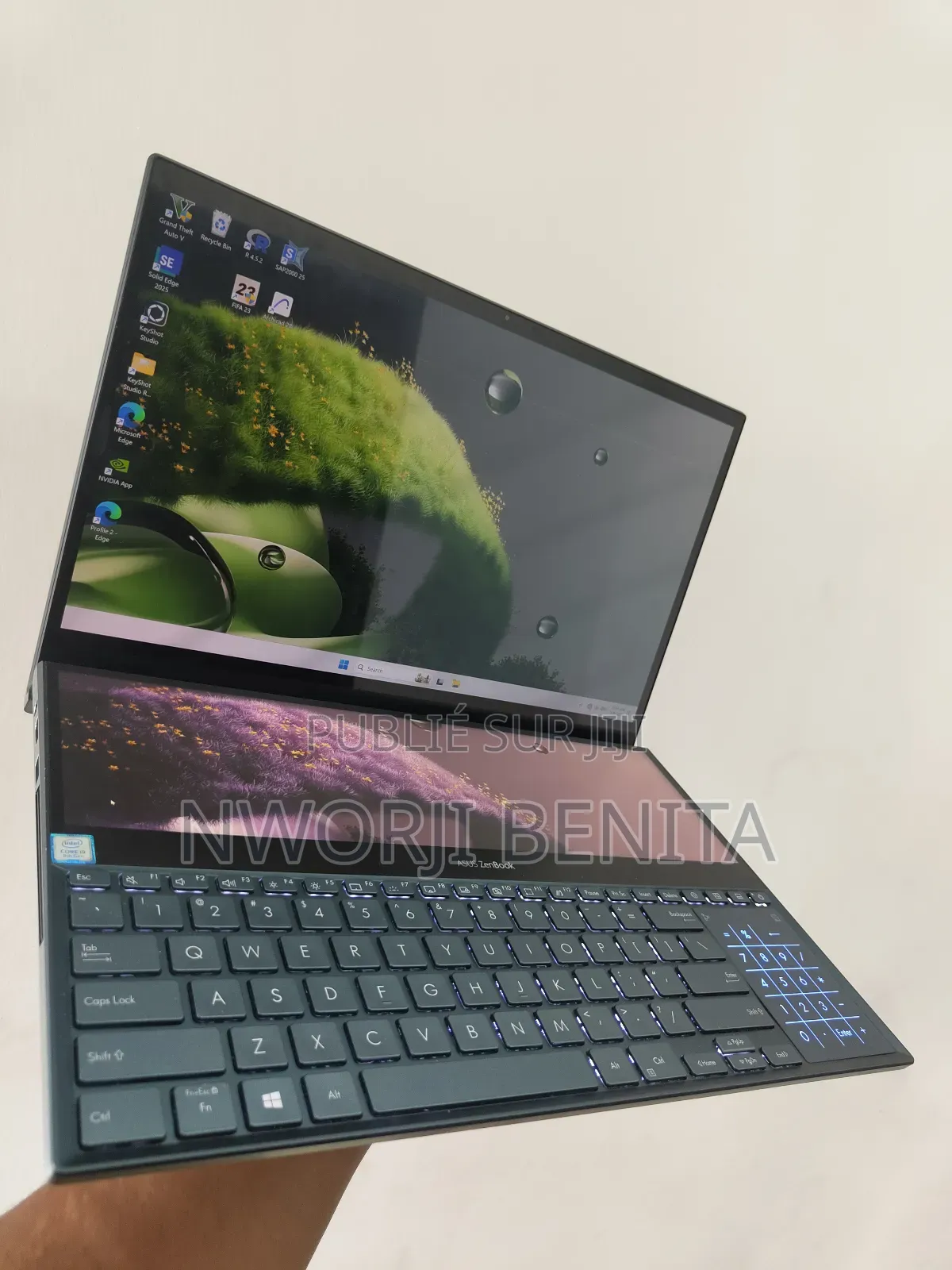 Ordinateur portable Asus ZenBook Pro 15 UX580GE 32GB Nvidia SSD 1T