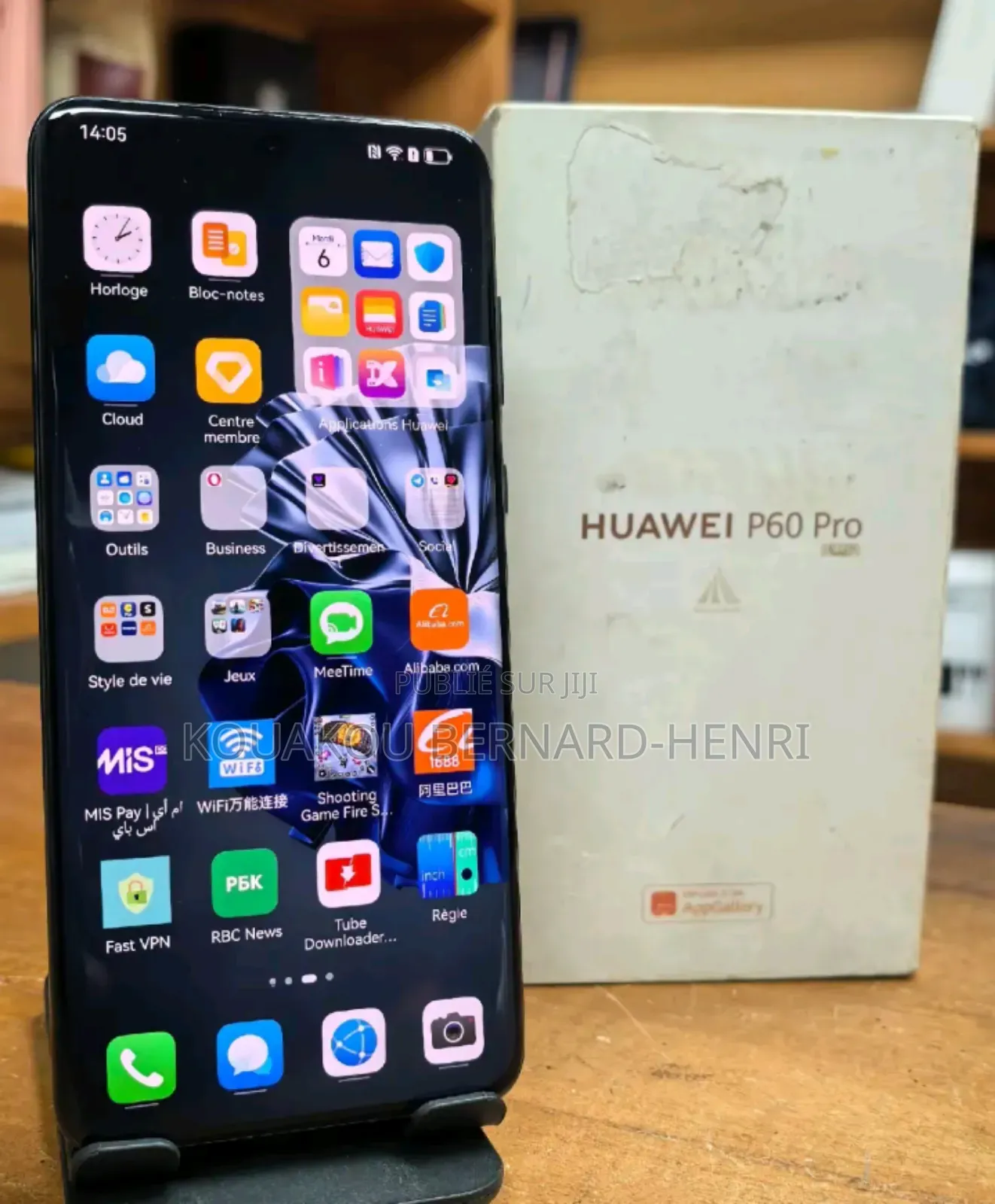 Nouveau Huawei P60 Pro 256 GB Noir