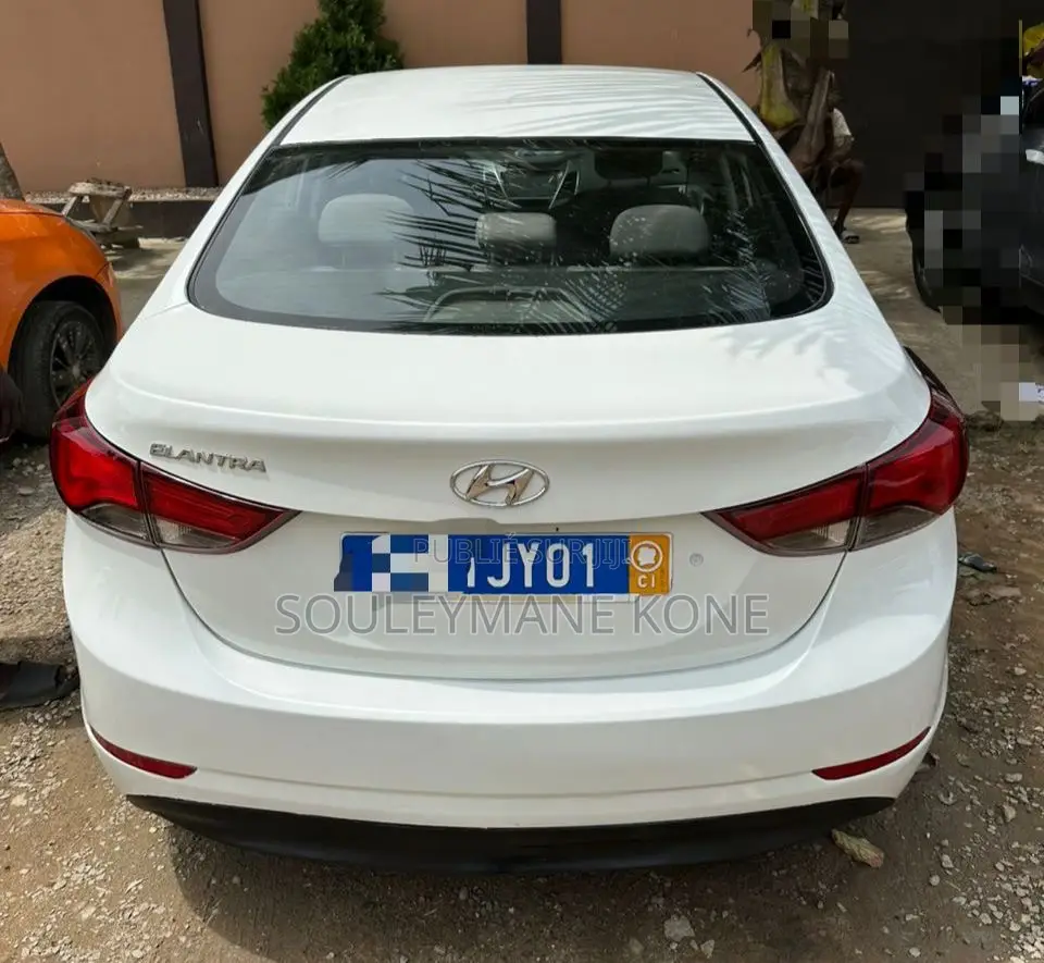 Hyundai Elantra 2015 Blanc