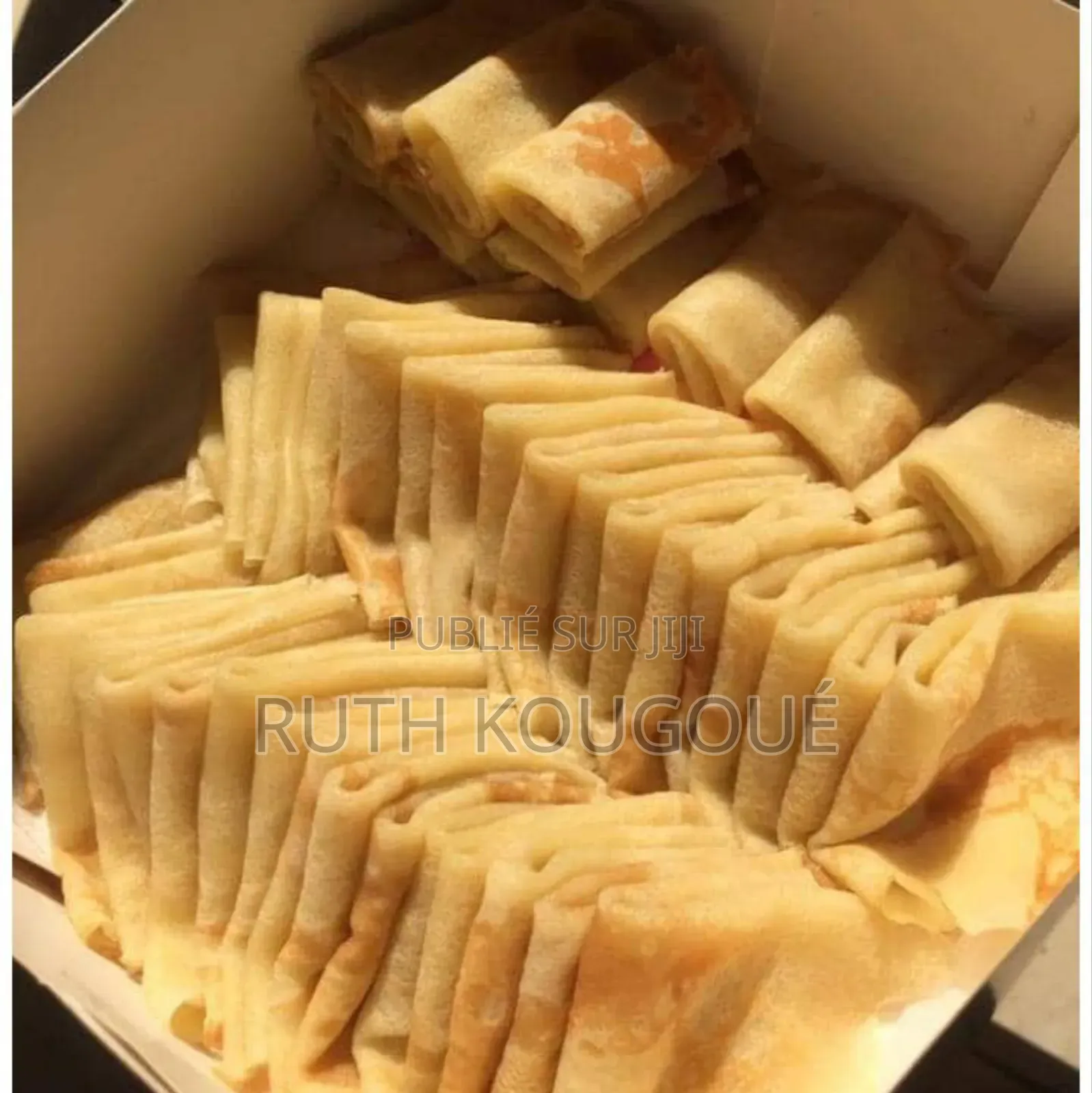 Crêpes, Pastels ,Jus