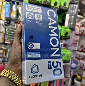 Nouveau Tecno Camon 50 Pro 256 GB Noir