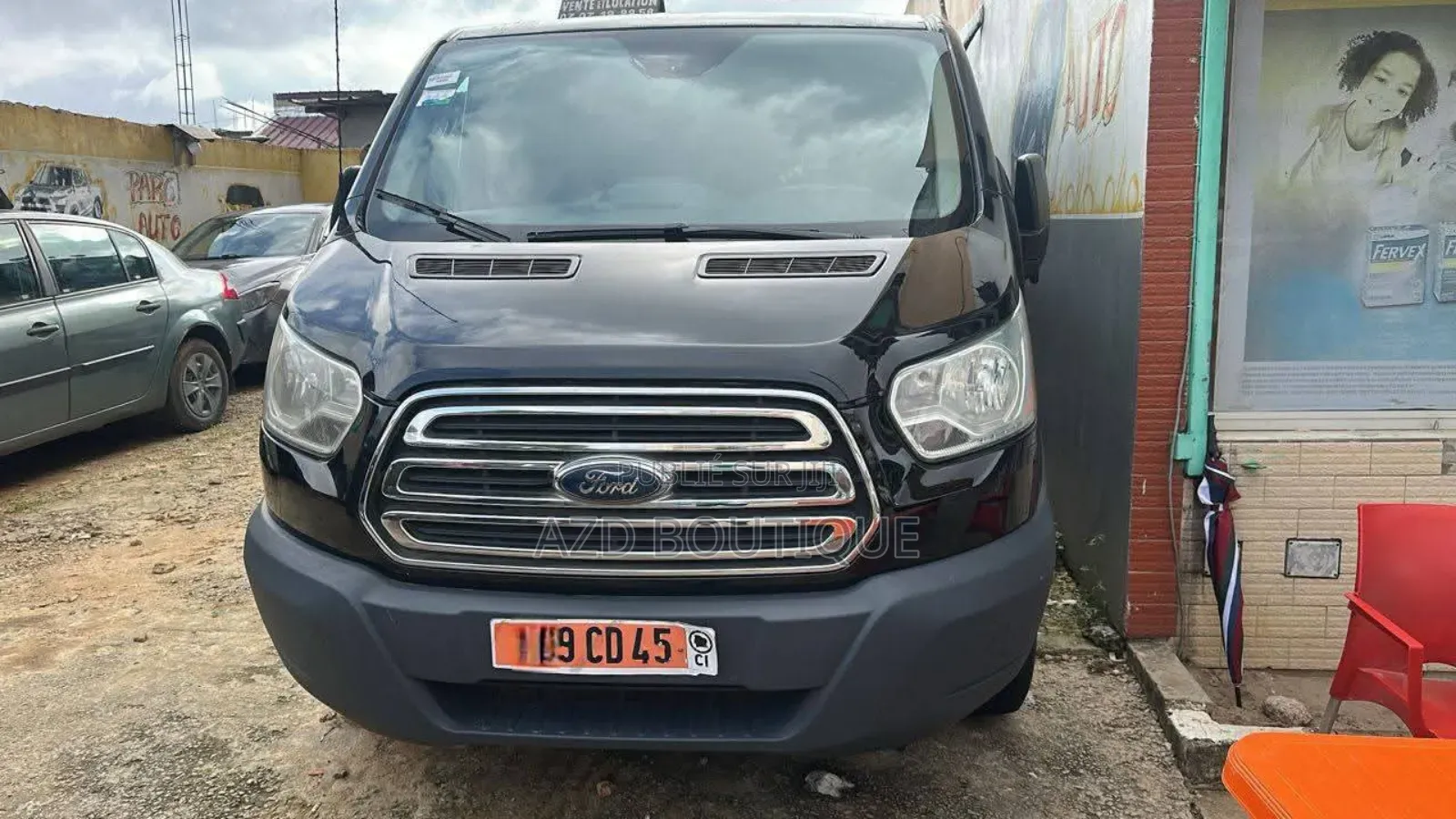 Ford Transit-350 2023 Noir