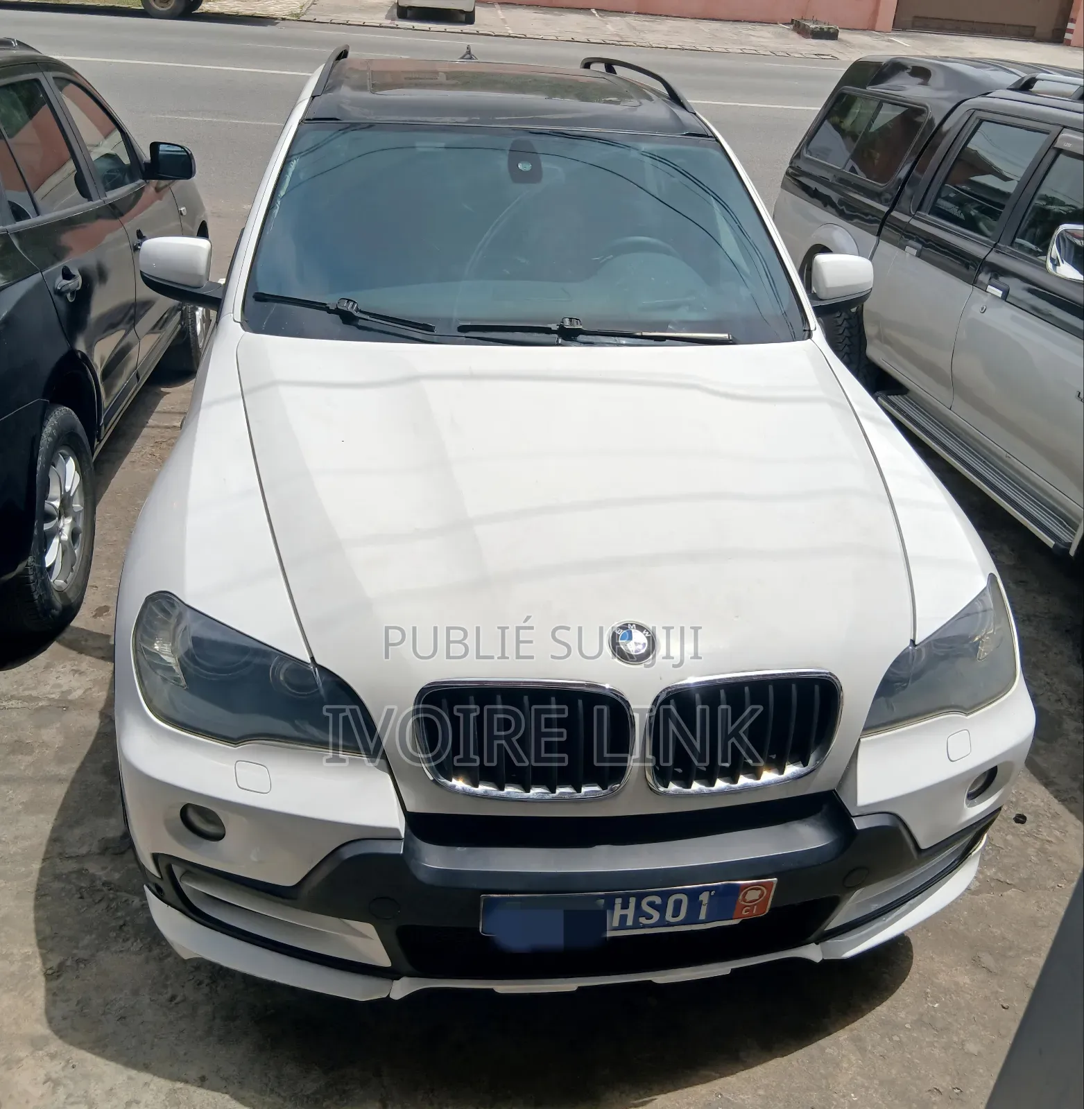 BMW X5 2008 Blanc