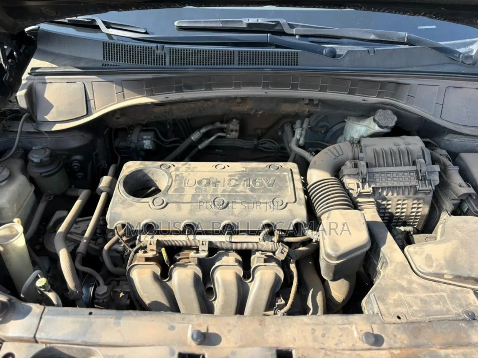 Hyundai Santa Fe 2017 Bleu