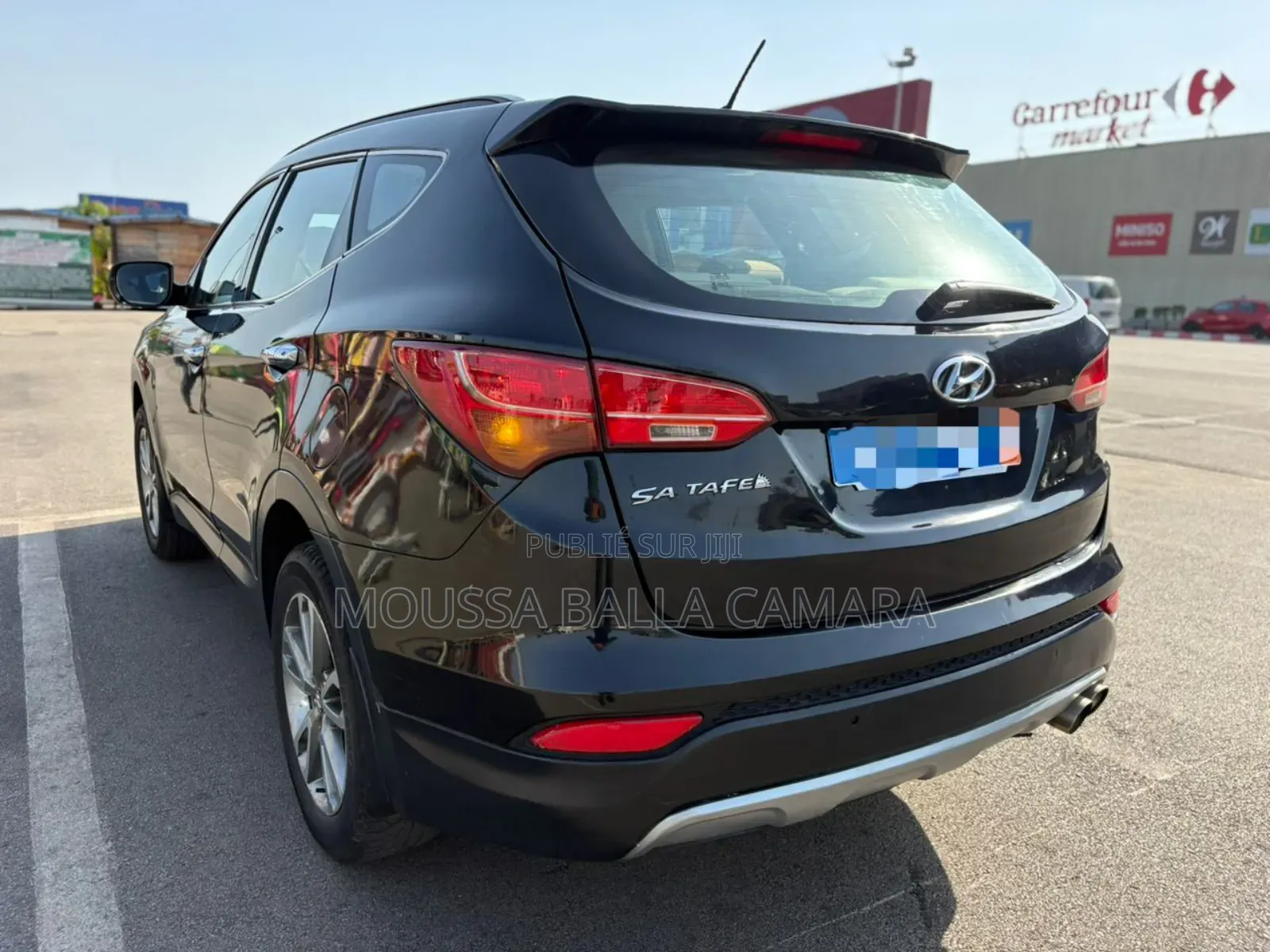 Hyundai Santa Fe 2017 Bleu