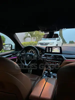 BMW 5 Series G30 530e 2018 Blanc