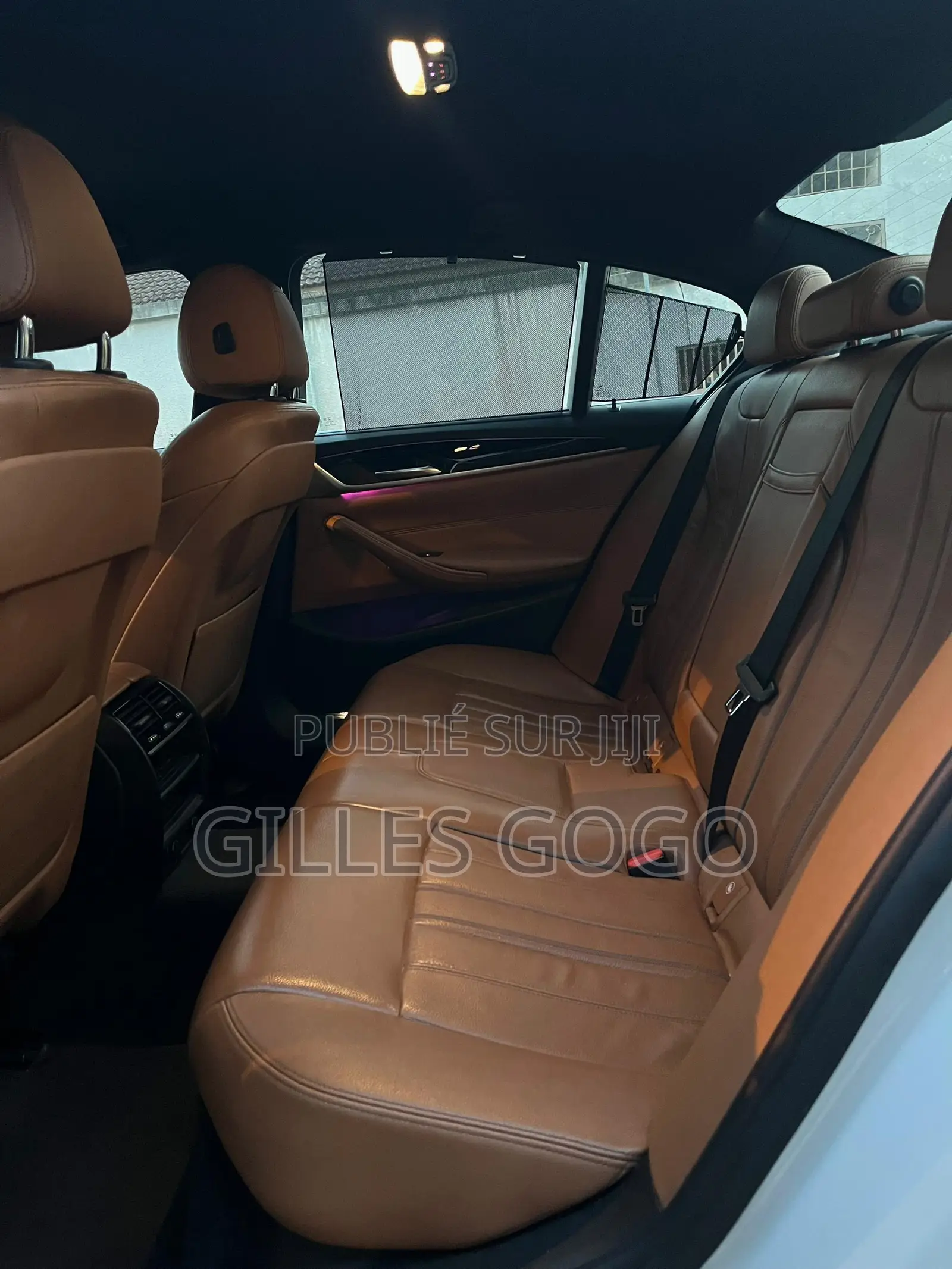 BMW 5 Series G30 530e 2018 Blanc