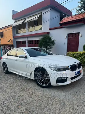 BMW 5 Series G30 530e 2018 Blanc