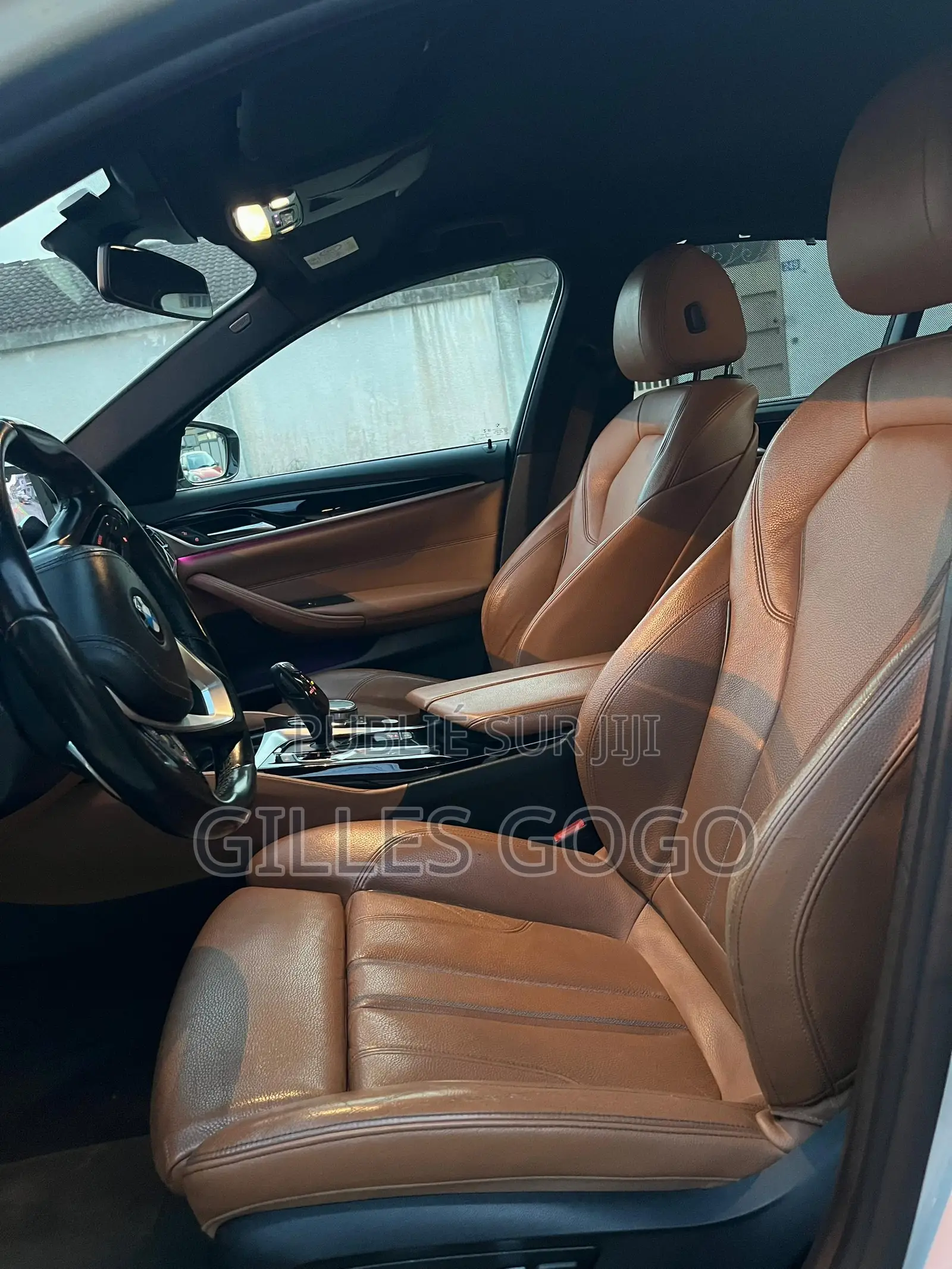 BMW 5 Series G30 530e 2018 Blanc