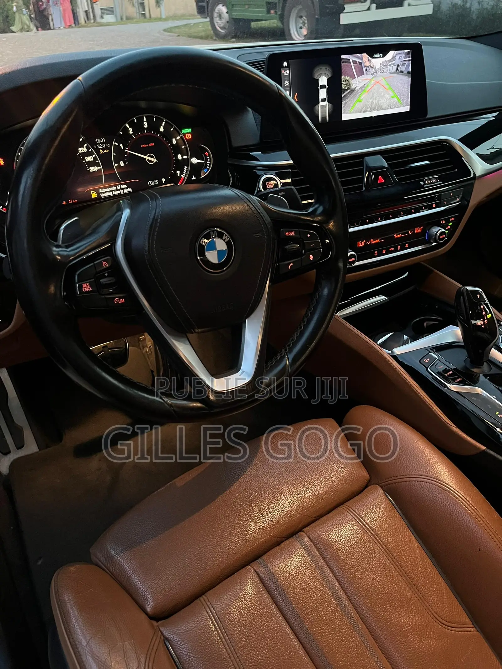 BMW 5 Series G30 530e 2018 Blanc