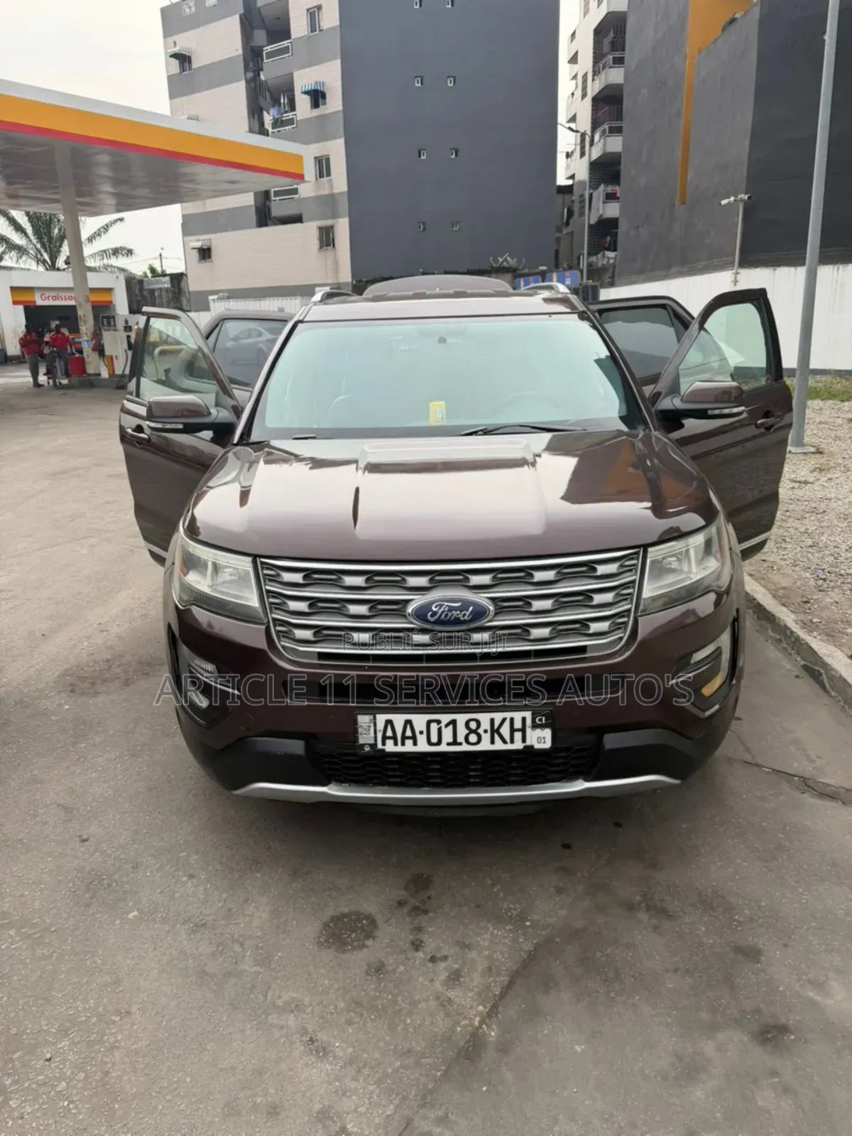 Ford Explorer Base AWD 2018 Marron