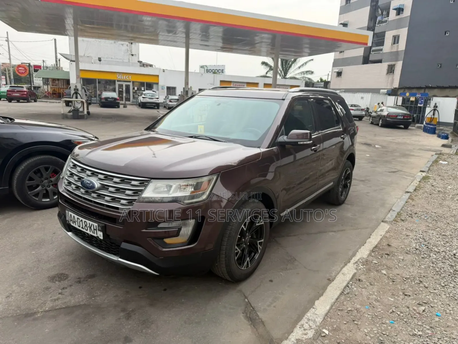 Ford Explorer Base AWD 2018 Marron