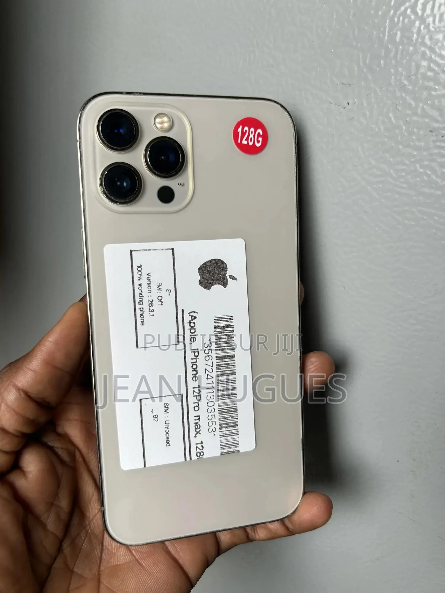 Apple iPhone 12 Pro Max 128 GB Doré