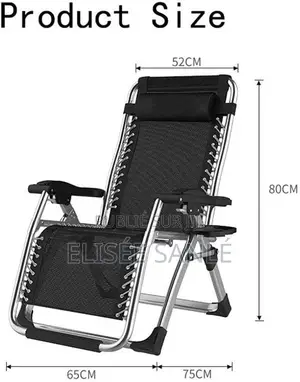 Fauteuil Apesanteur Pliable – Chaise Longue Confort