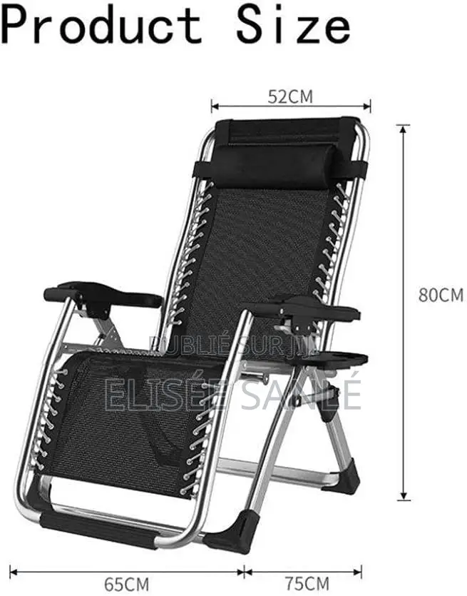 Fauteuil Apesanteur Pliable – Chaise Longue Confort