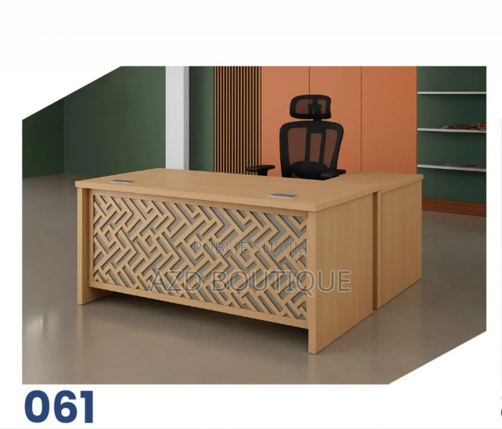 Bureau Professionnel Moderne Avec Retour