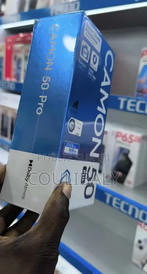 Nouveau Tecno Camon 50 Pro 256 GB Noir