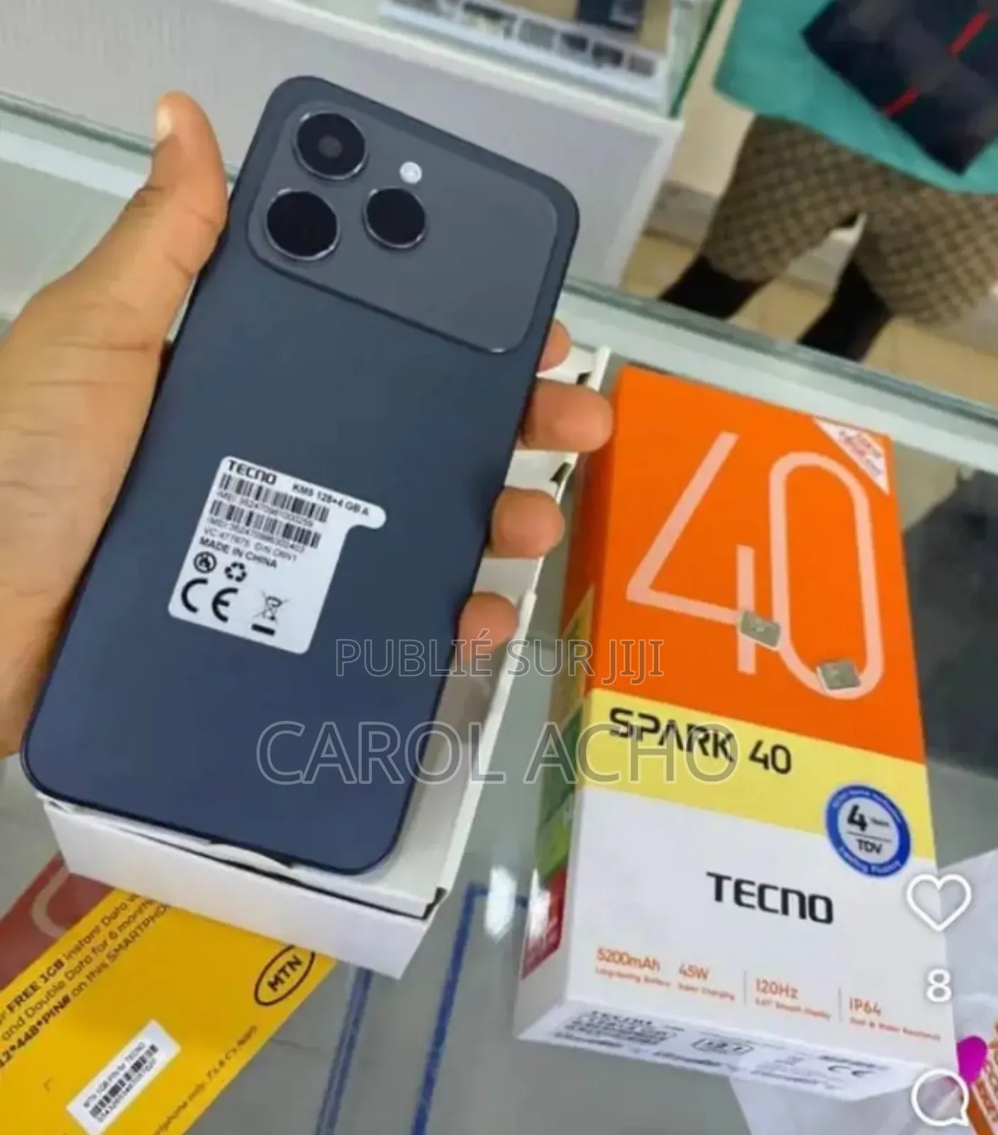 Nouveau Tecno Spark 40 128 GB Autre