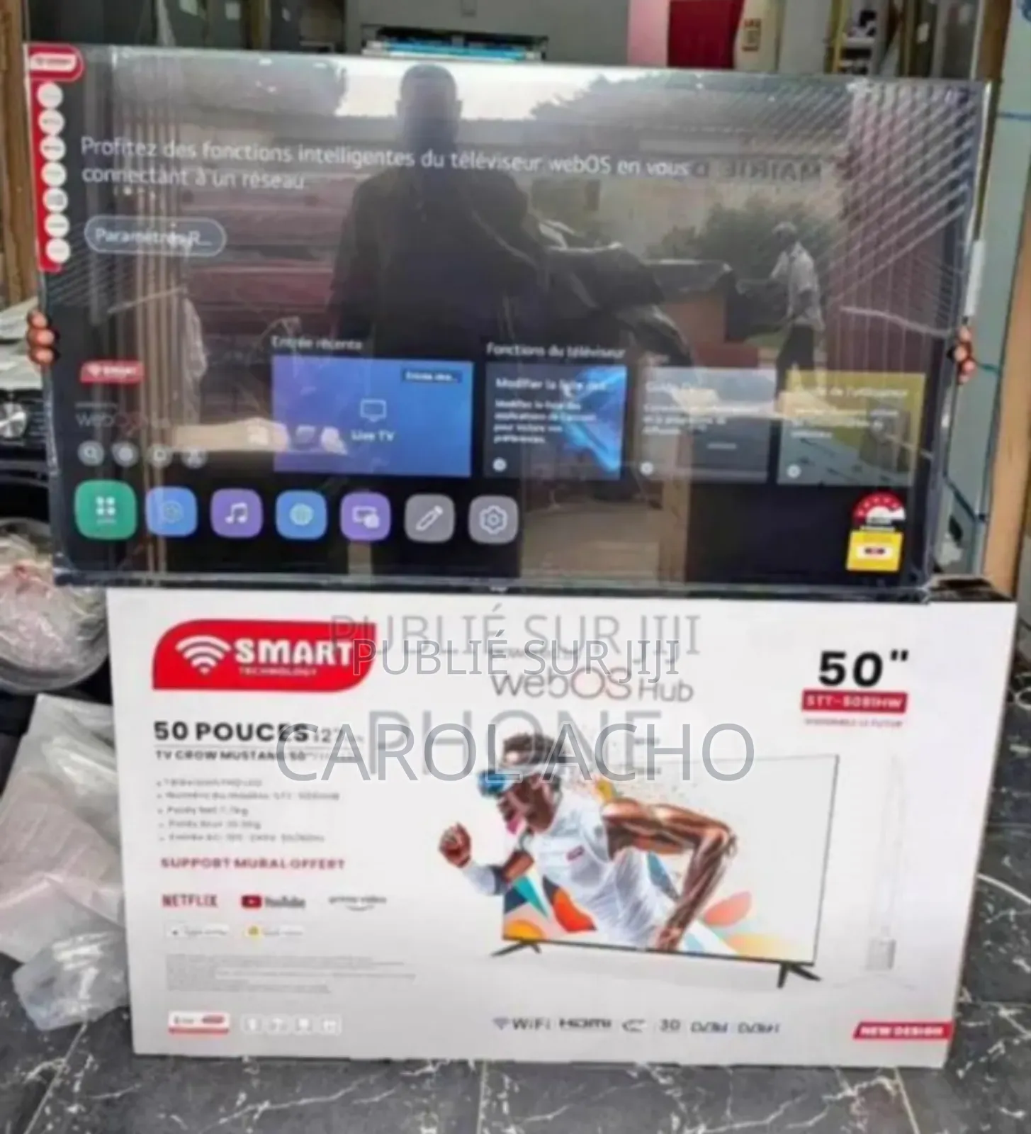 Téléviseur Smart 50 Pouces