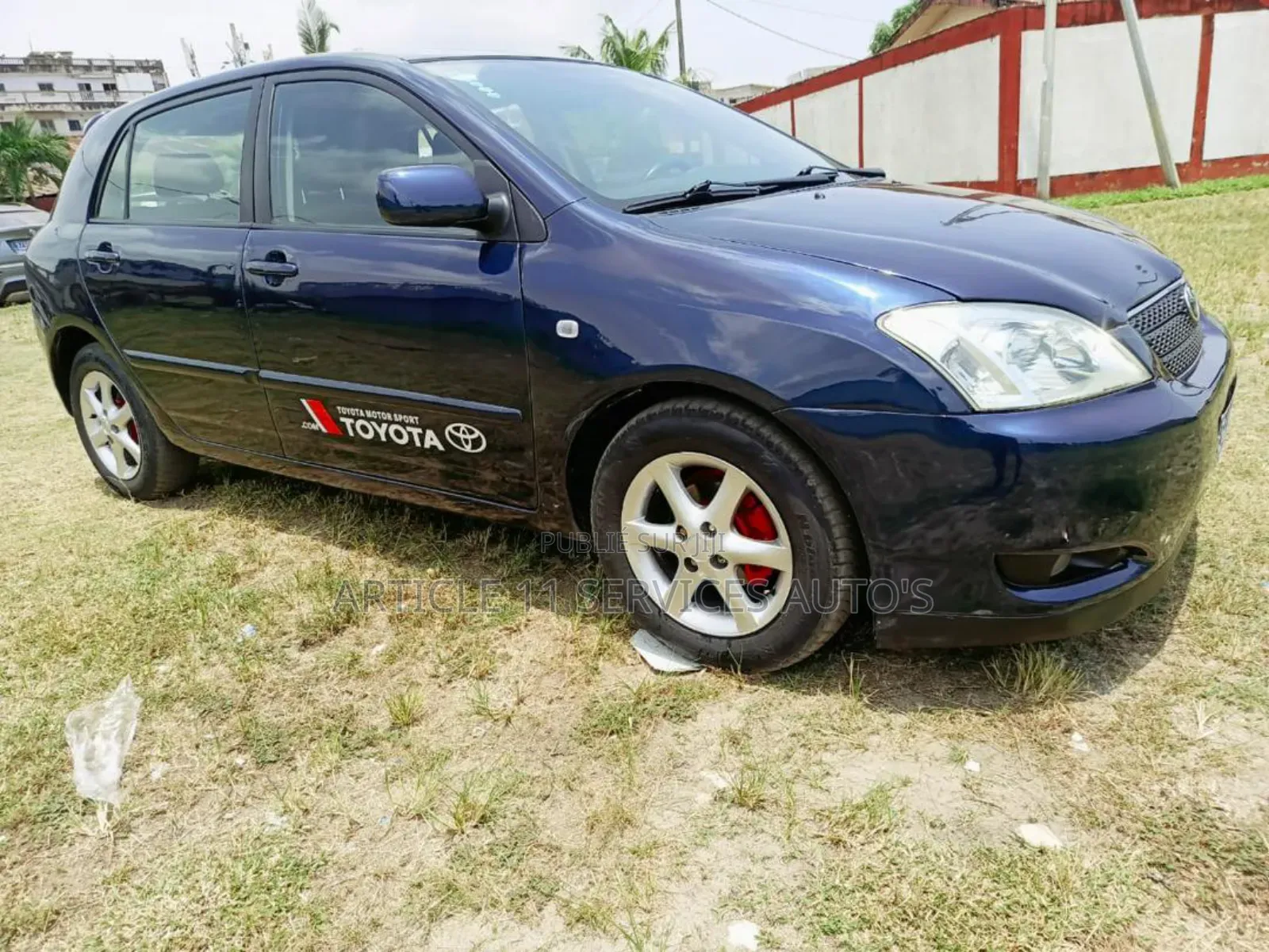 Toyota Corolla Sedan 2004 Bleu