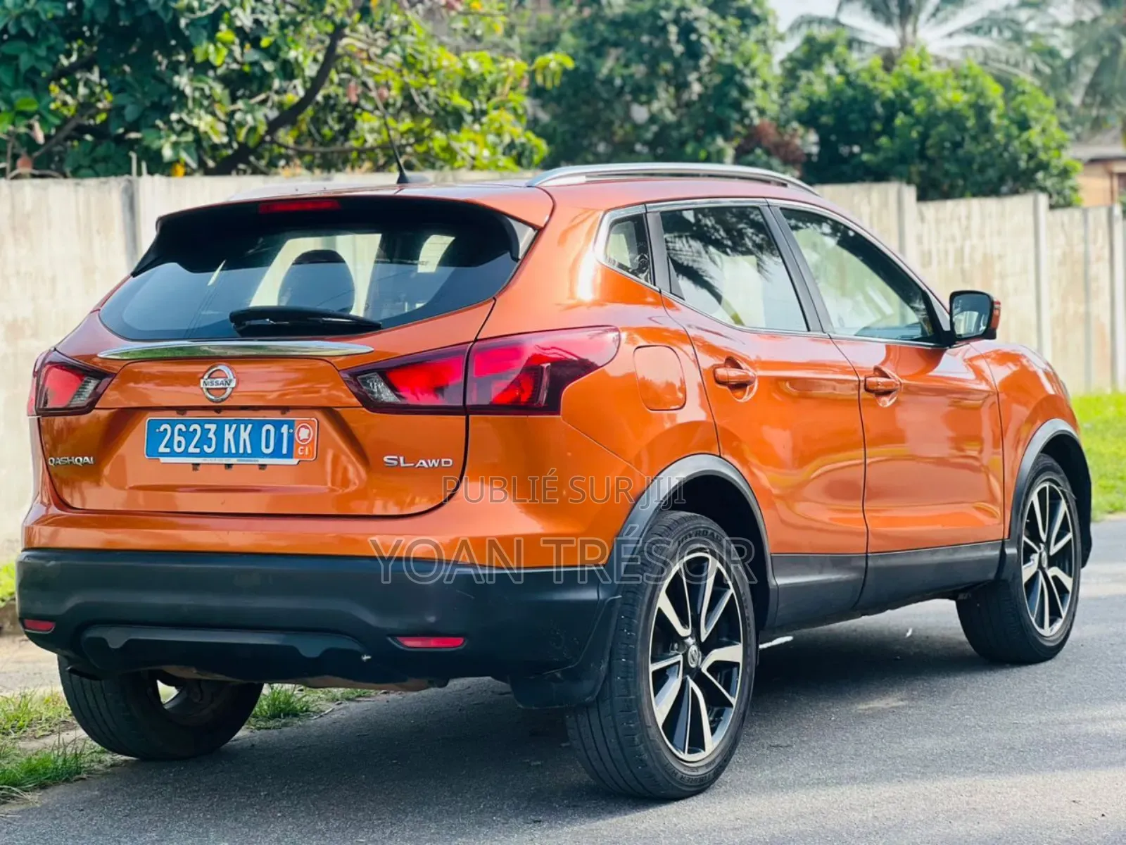 Nissan Qashqai 2018 Orange
