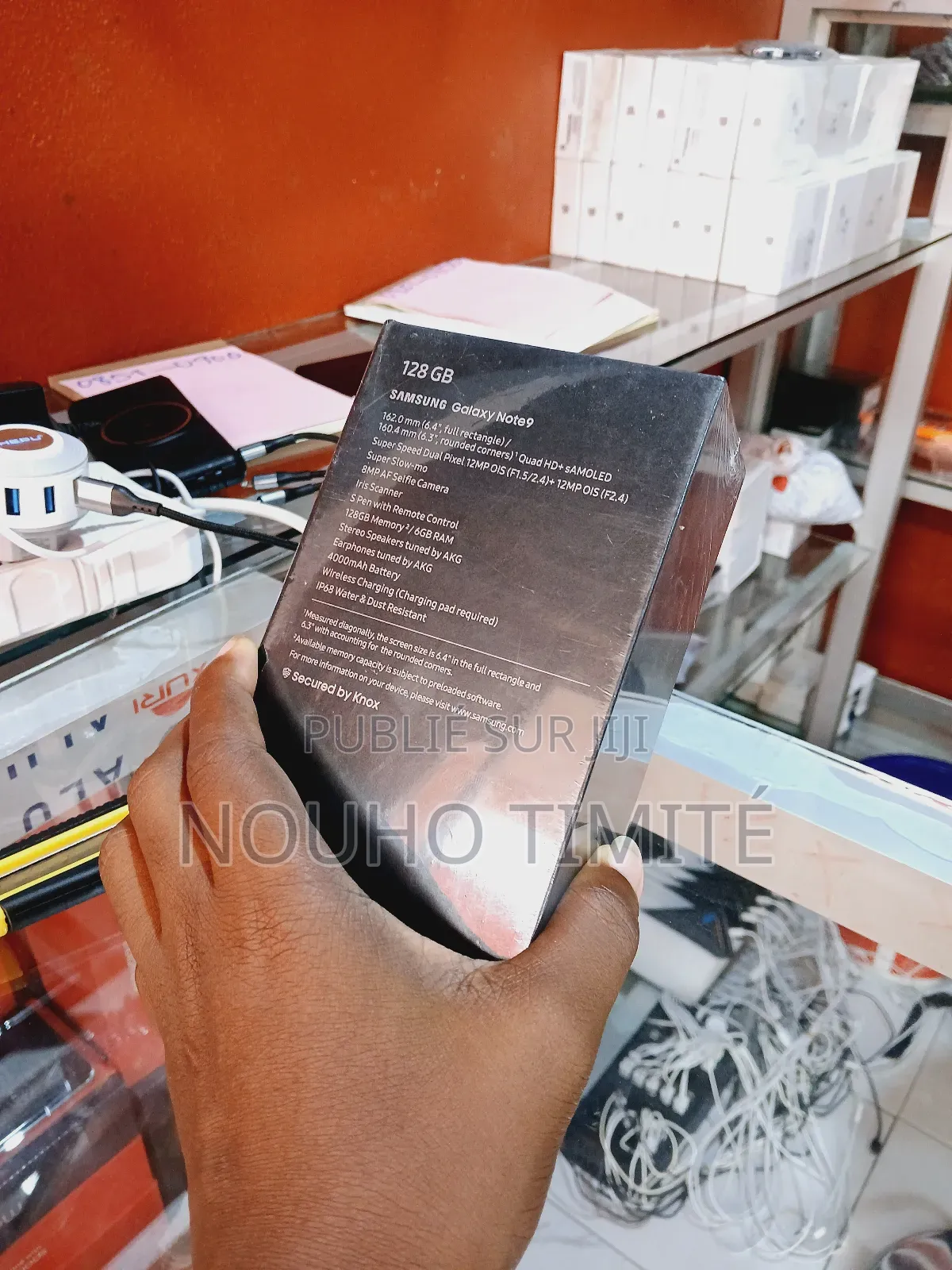 New Samsung Galaxy Note 9 128 GB Noir