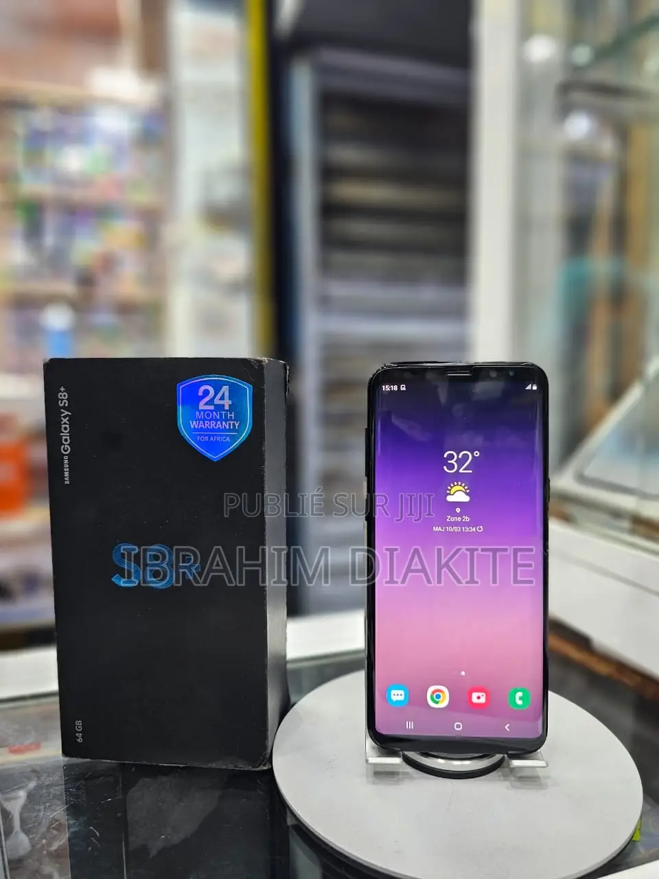 Samsung Galaxy S8+ 128 GB Noir