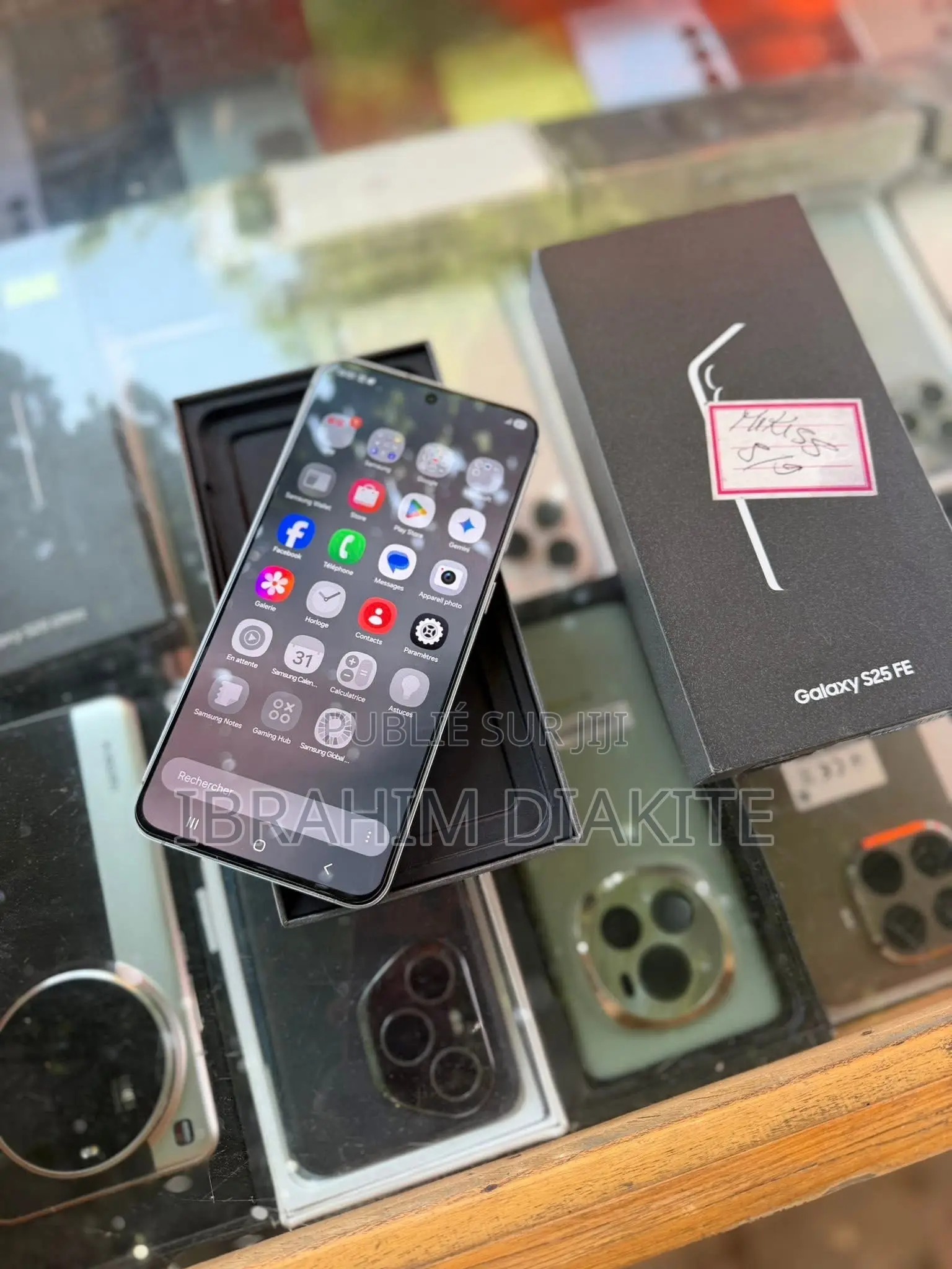 Samsung Galaxy S25 FE 128 GB Noir