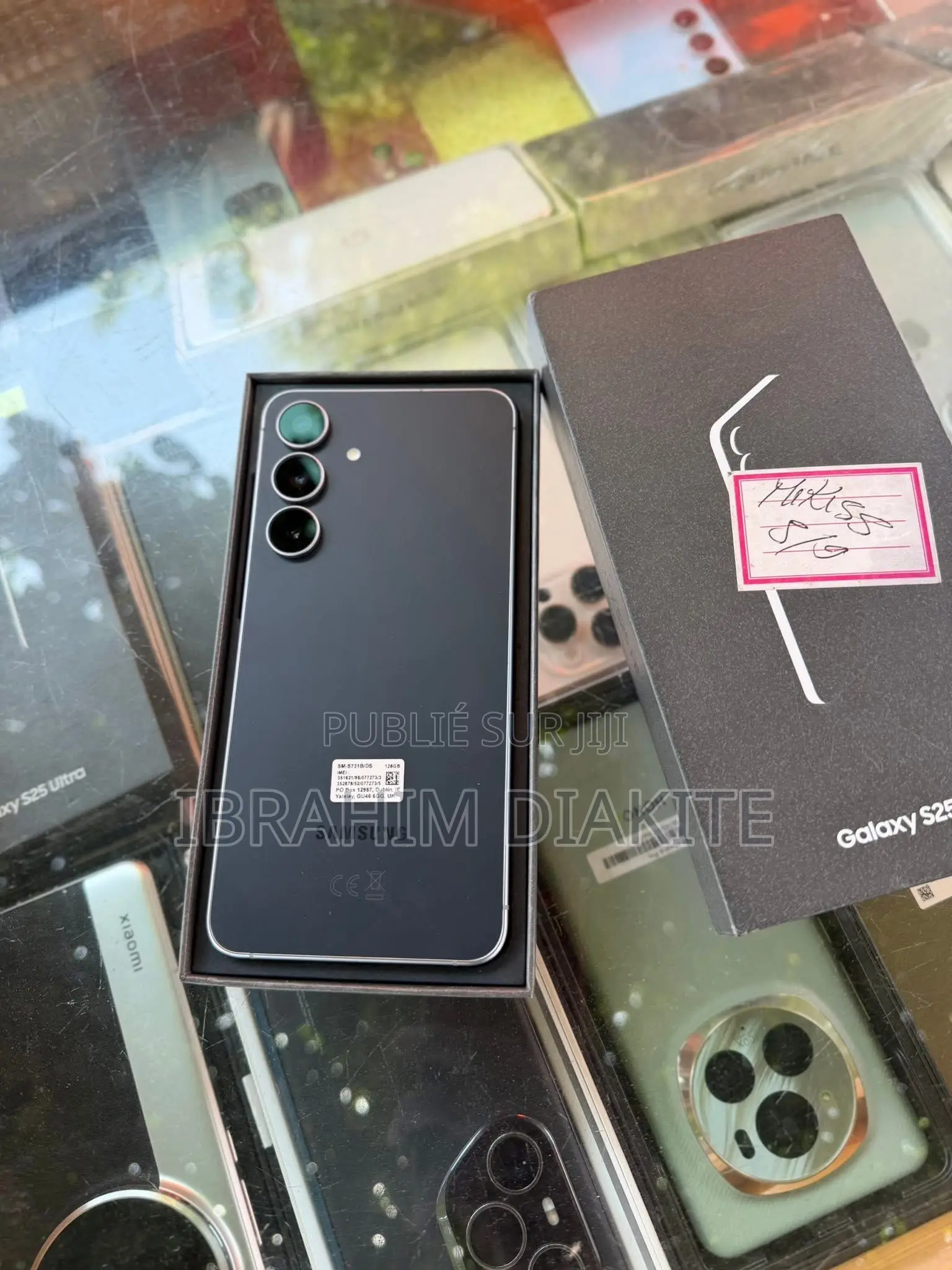 Samsung Galaxy S25 FE 128 GB Noir