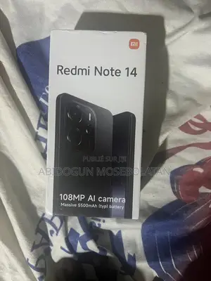 Xiaomi Redmi Note 14 5G 256 GB Noir