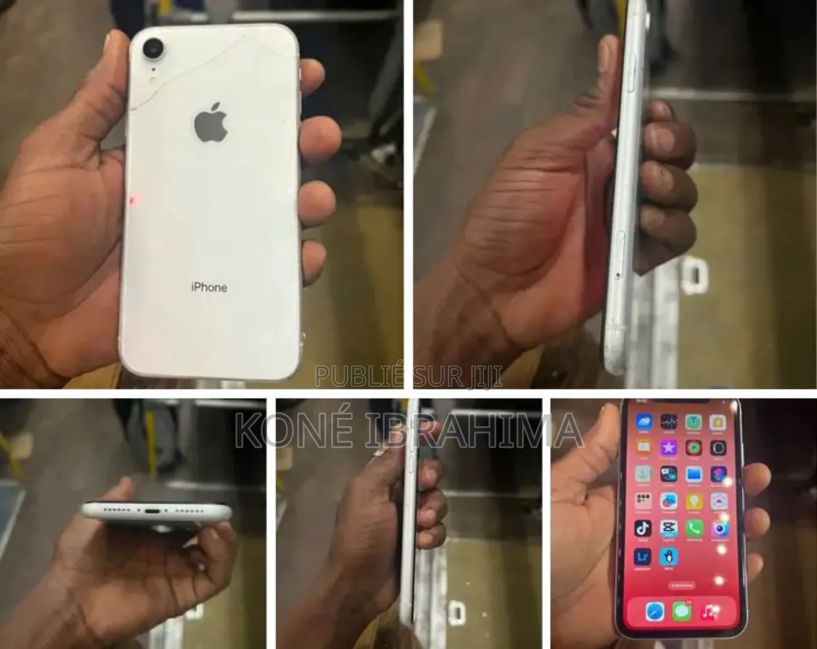 Nouveau Apple iPhone XR 64 GB Blanc