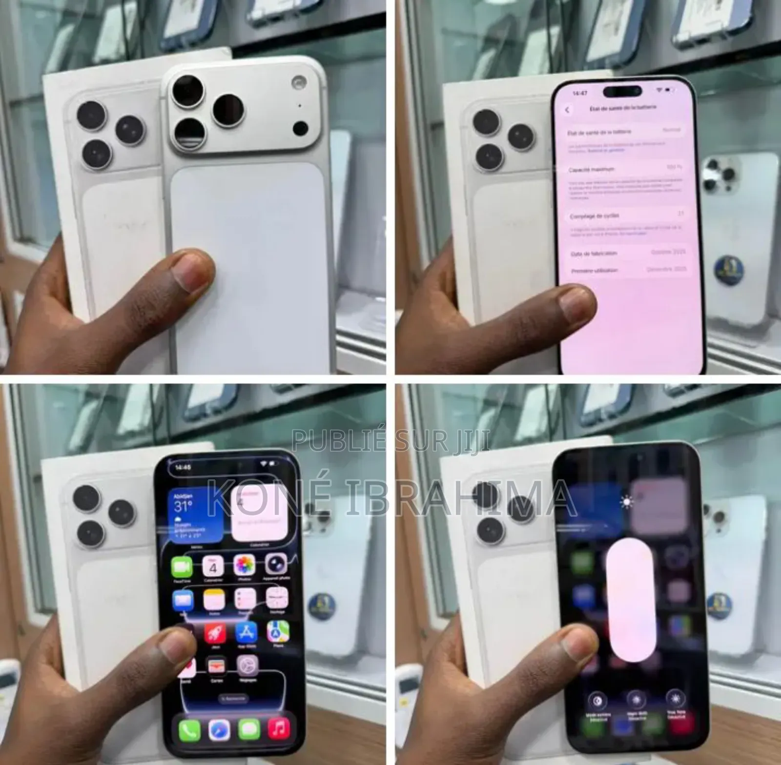 Nouveau Apple iPhone 17 Pro Max 512 GB Blanc