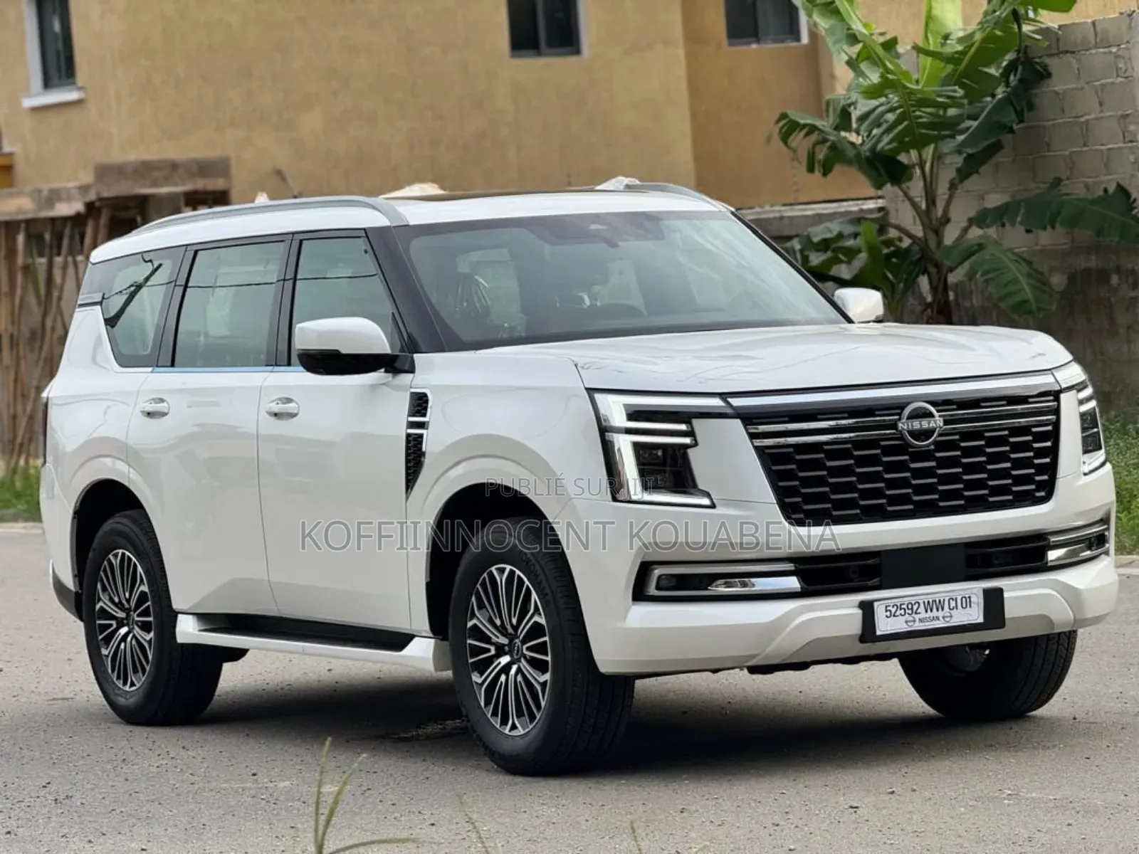 Nouveau Nissan Platina 2025 Blanc