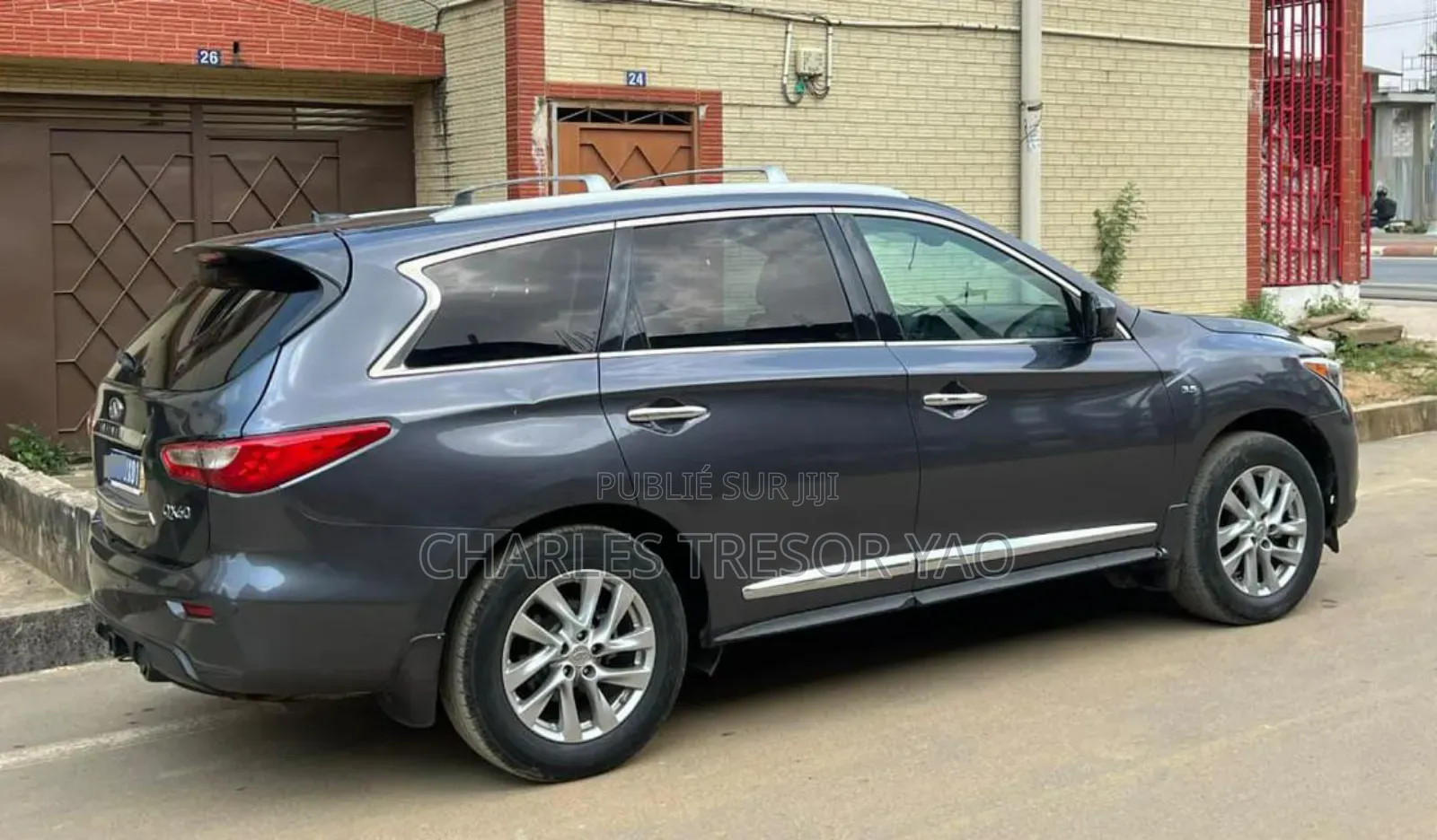 Infiniti QX60 2016 Argenté