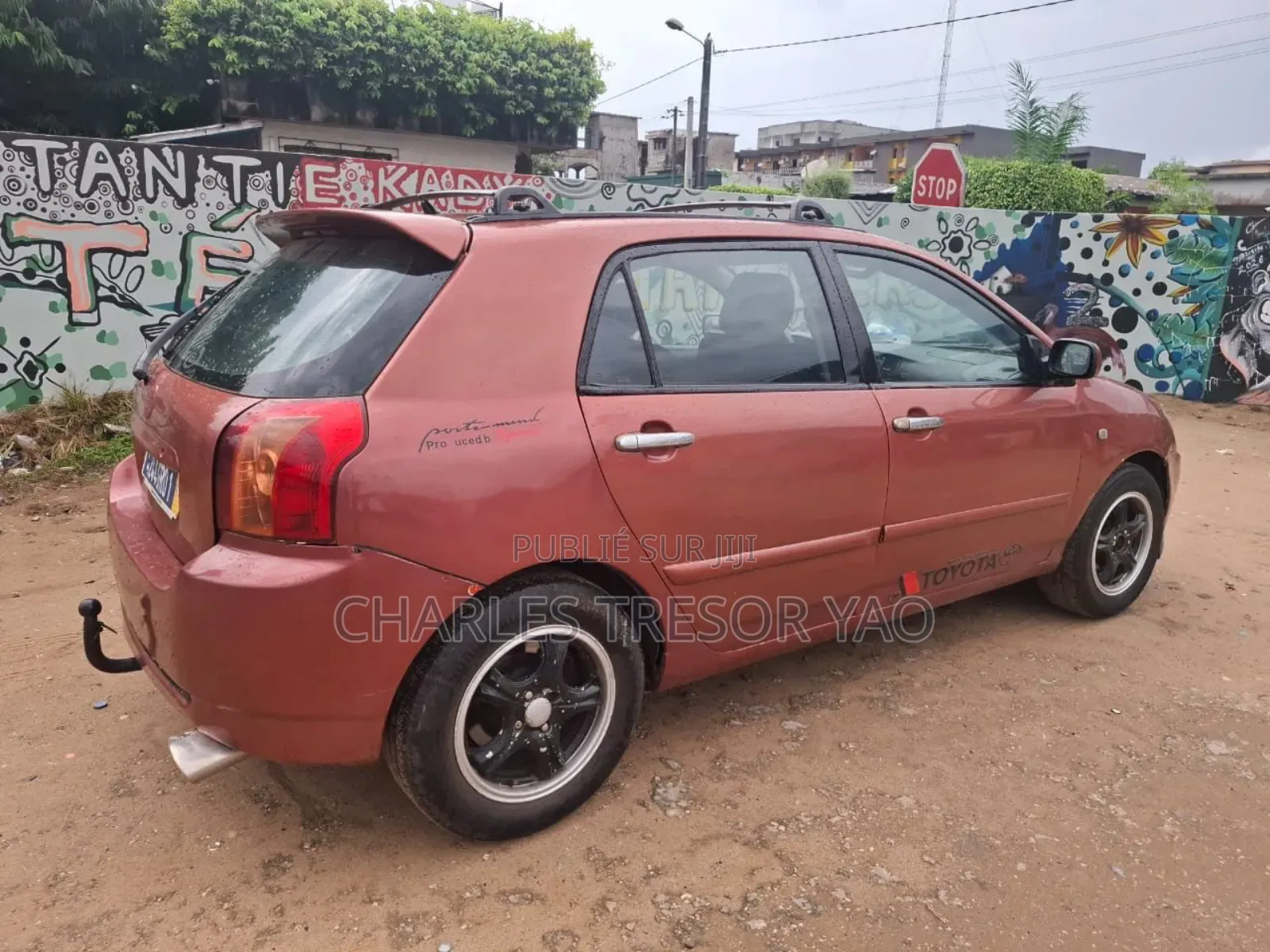 Toyota Corolla 2003 Rouge
