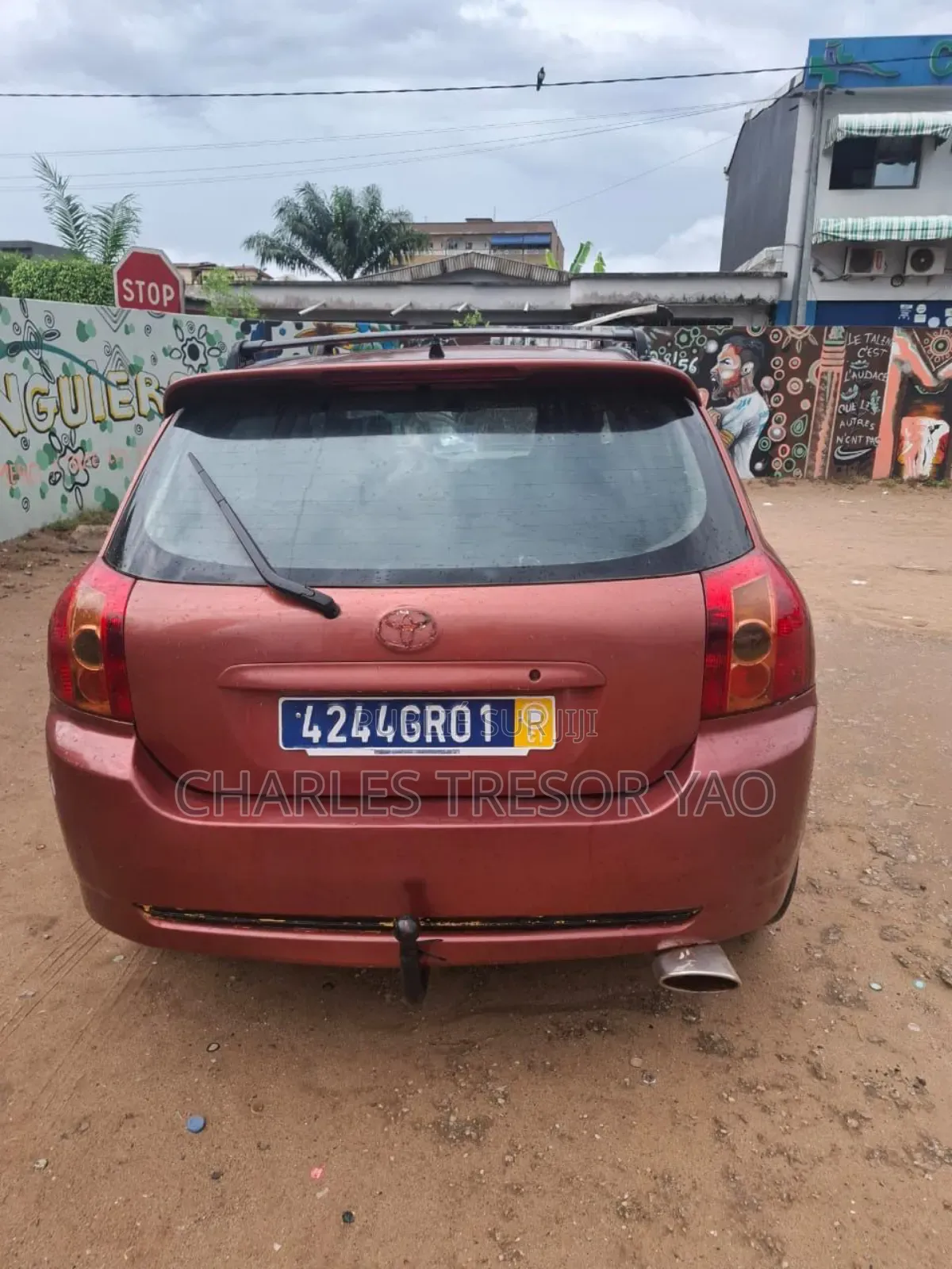 Toyota Corolla 2003 Rouge