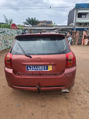 Toyota Corolla 2003 Rouge