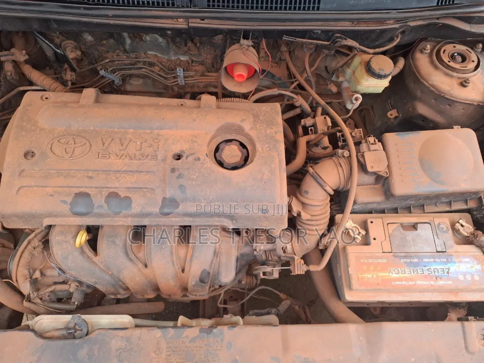 Toyota Corolla 2003 Rouge