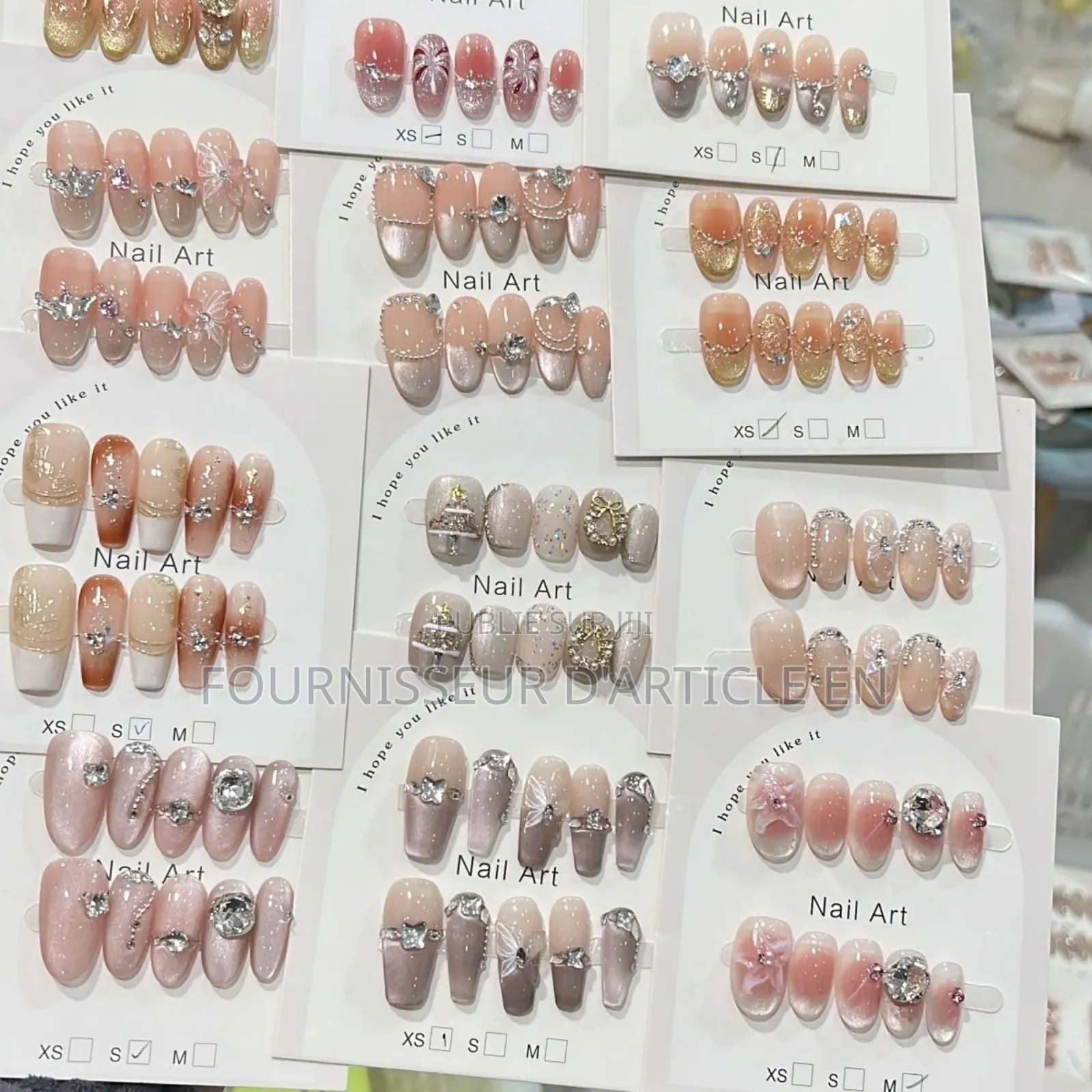 Faux Ongles Mixtes,Vendu Uniquement En Gros