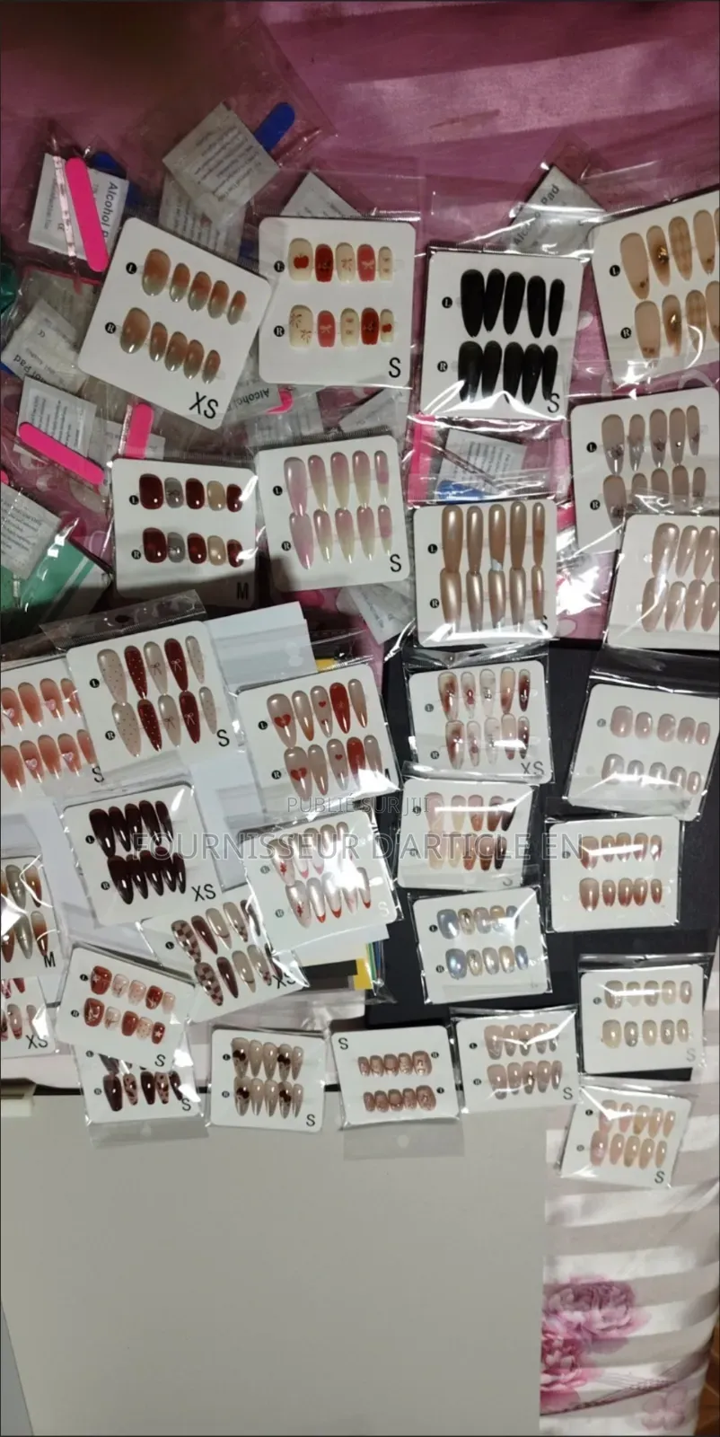 Faux Ongles Mixtes,Vendu Uniquement En Gros