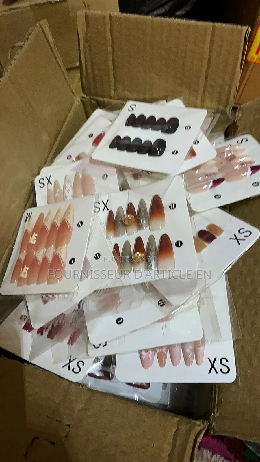 Faux Ongles Mixtes,Vendu Uniquement En Gros