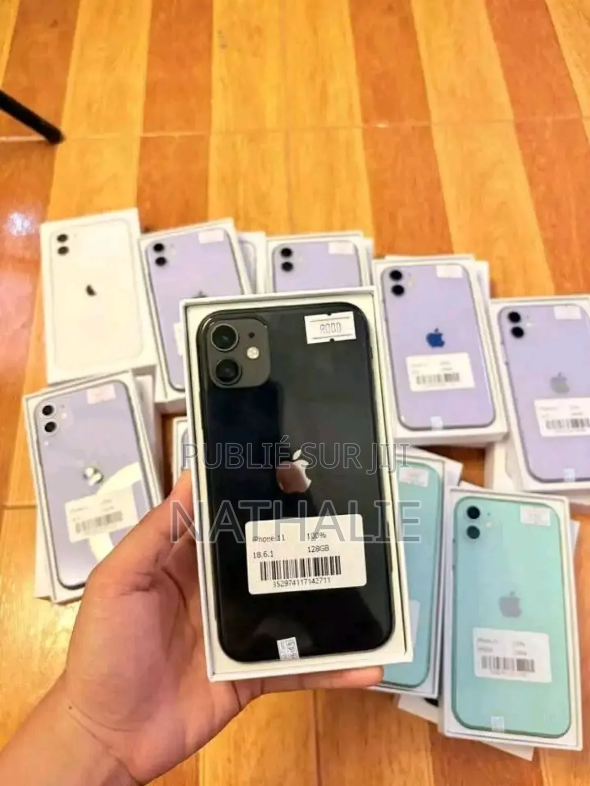 Nouveau Apple iPhone 11 128 GB Argenté