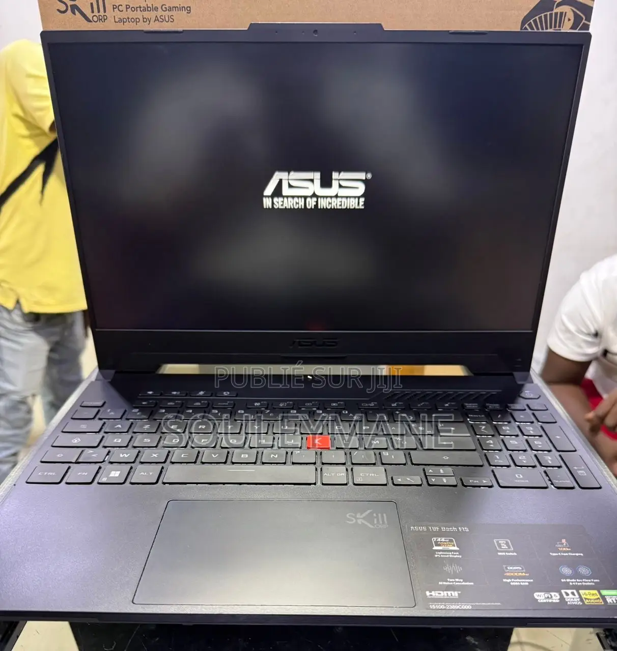 Nouveau Asus TUF Dash F15 16GB Intel Core i7 SSD 512GB