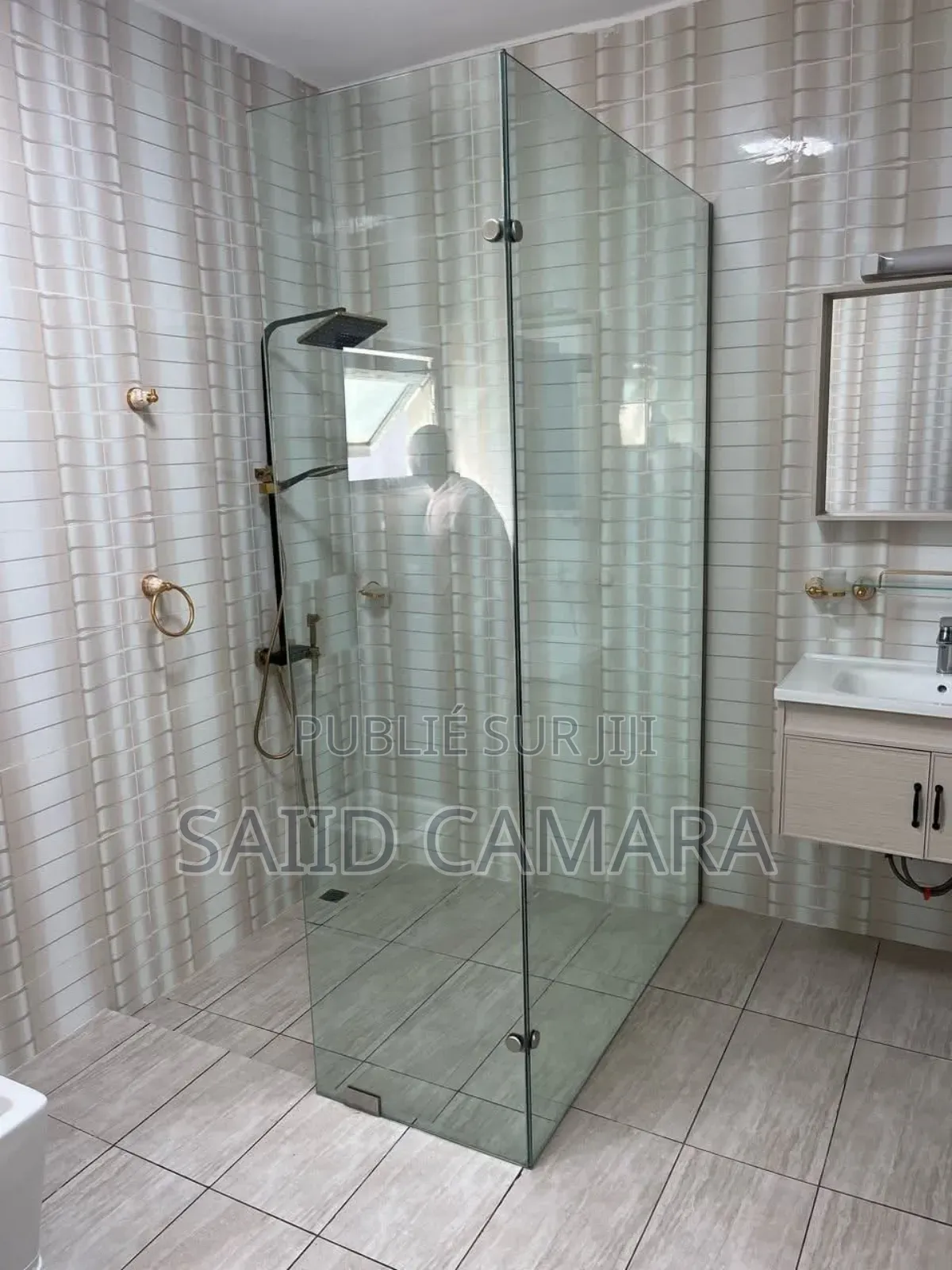 Baie Vitré Inox Balcon Cabine Douche Porte a La Française Fenêtre