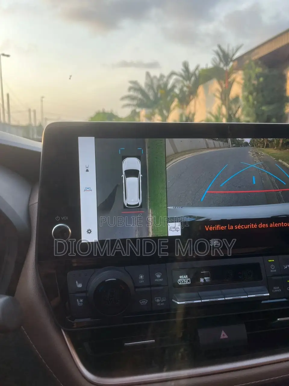 Toyota Highlander Platinum 2025 Blanc