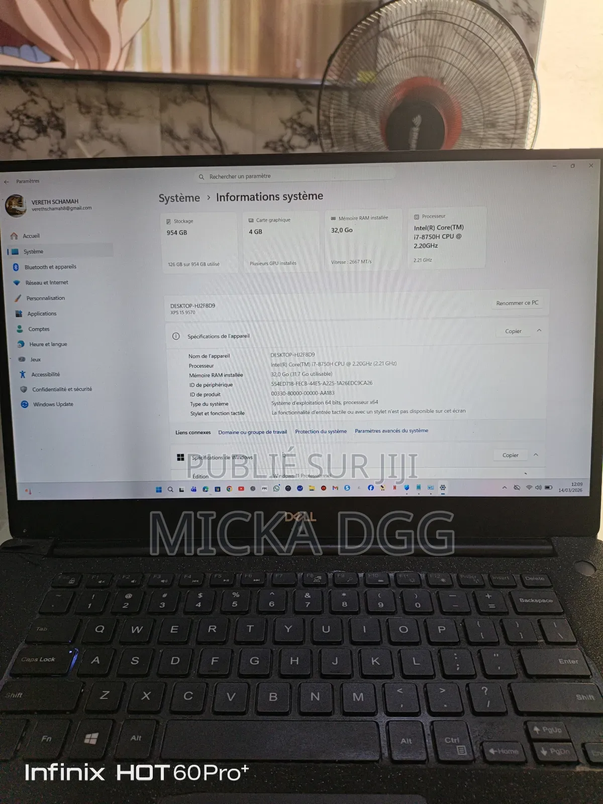 Nouveau Ordinateur portable Dell Adamo XPS 32GB Intel Core i7 SSD 512GB